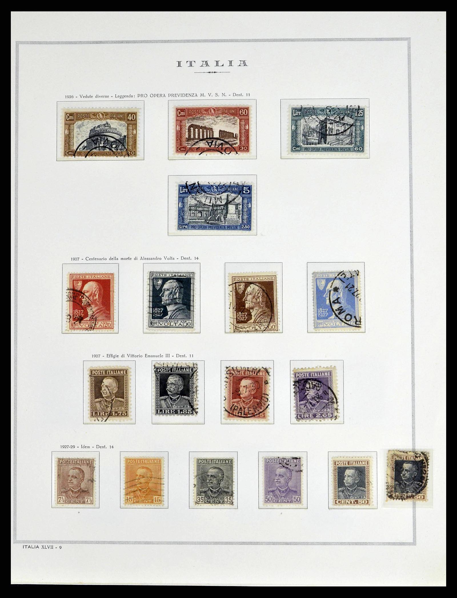 38735 0019 - Postzegelverzameling 38735 Italië 1861-1945.