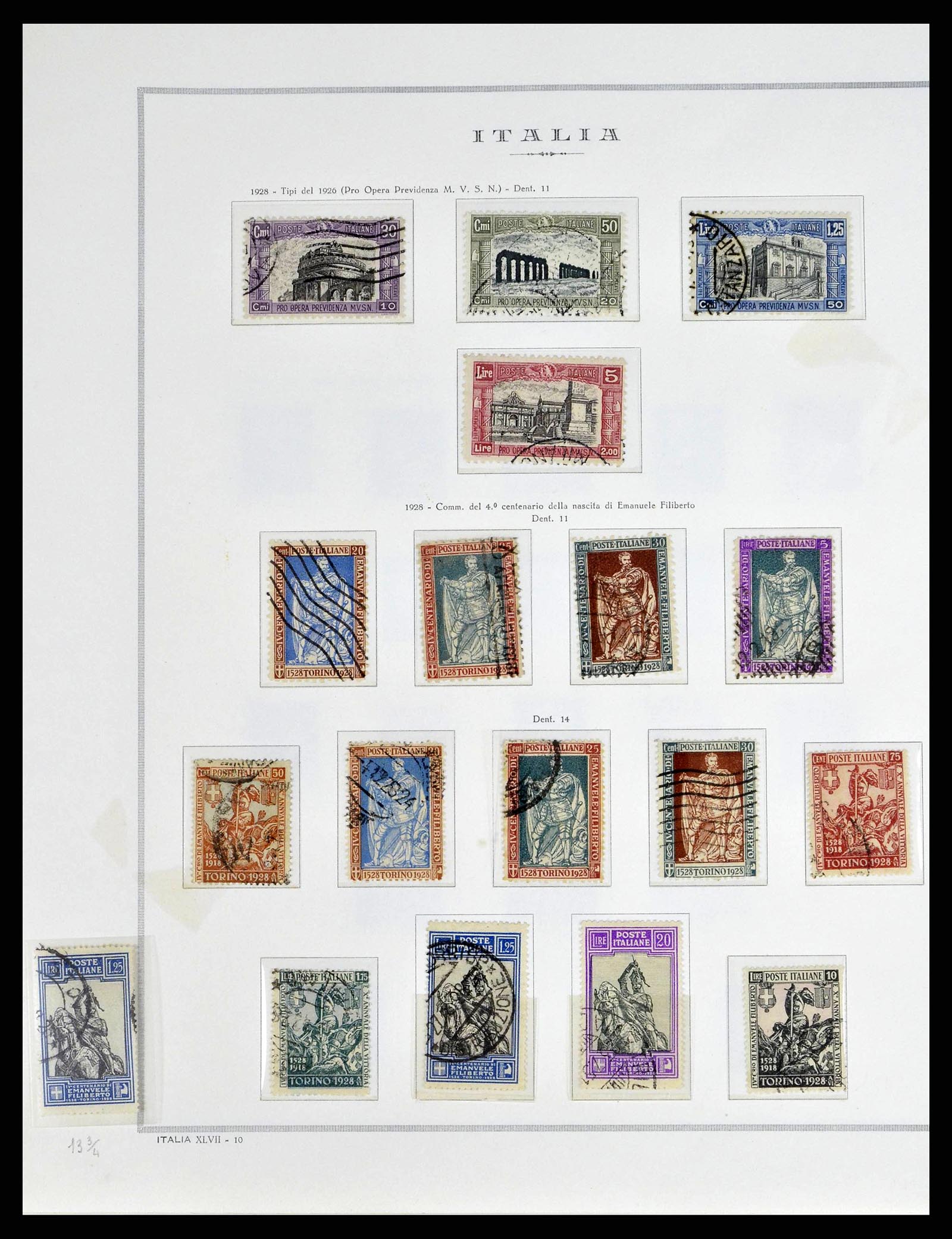 38735 0020 - Postzegelverzameling 38735 Italië 1861-1945.
