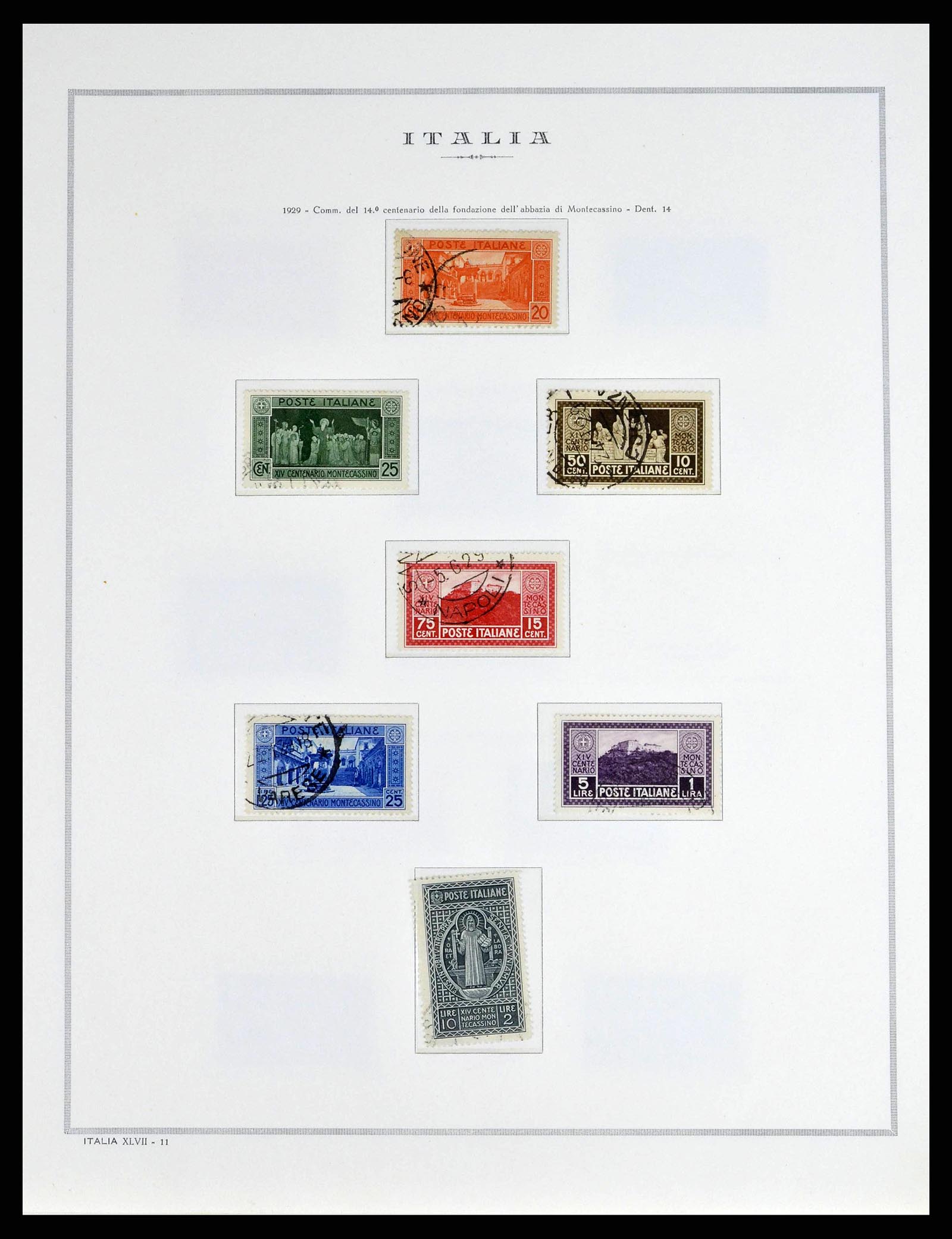 38735 0022 - Stamp collection 38735 Italy 1861-1945.