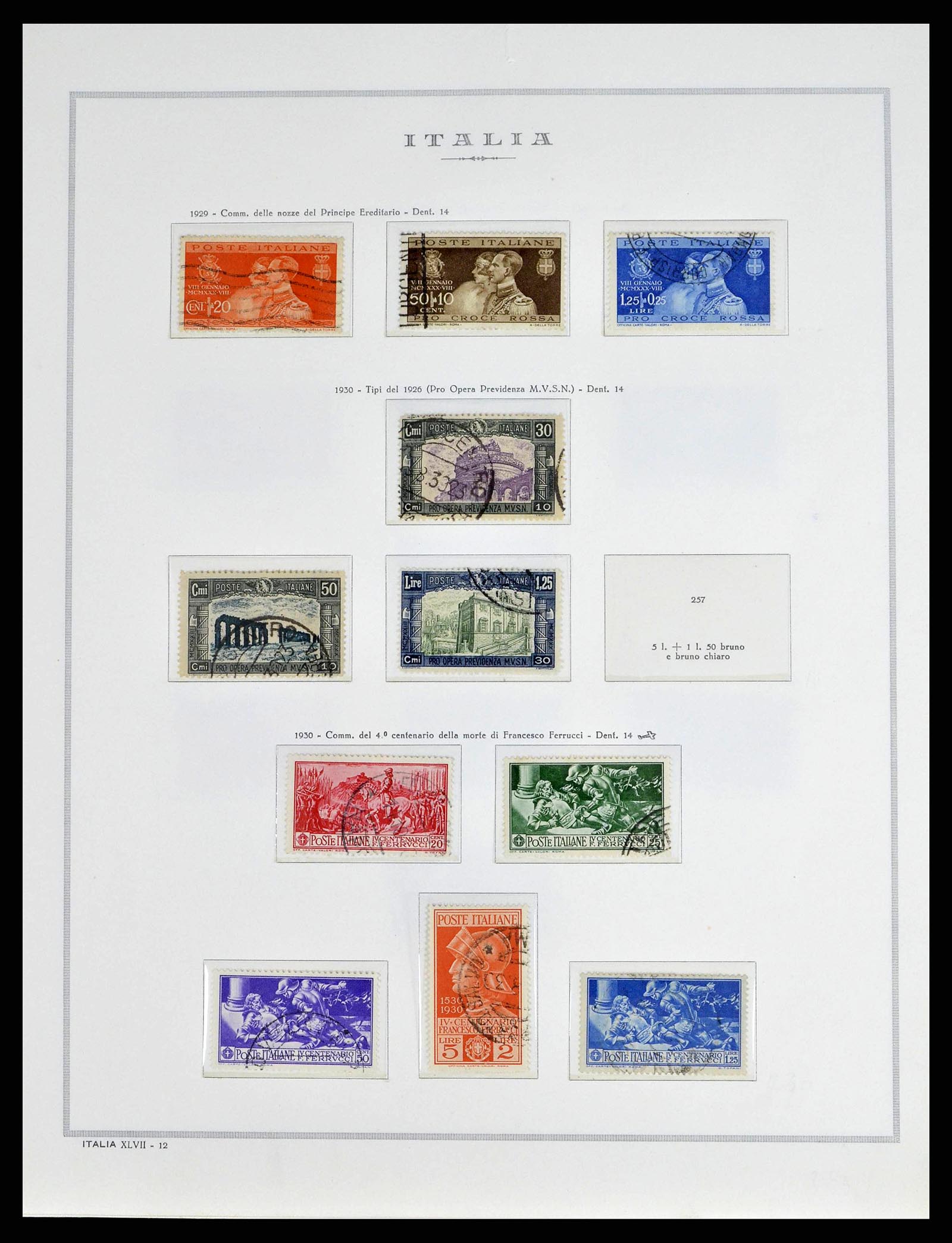 38735 0023 - Stamp collection 38735 Italy 1861-1945.