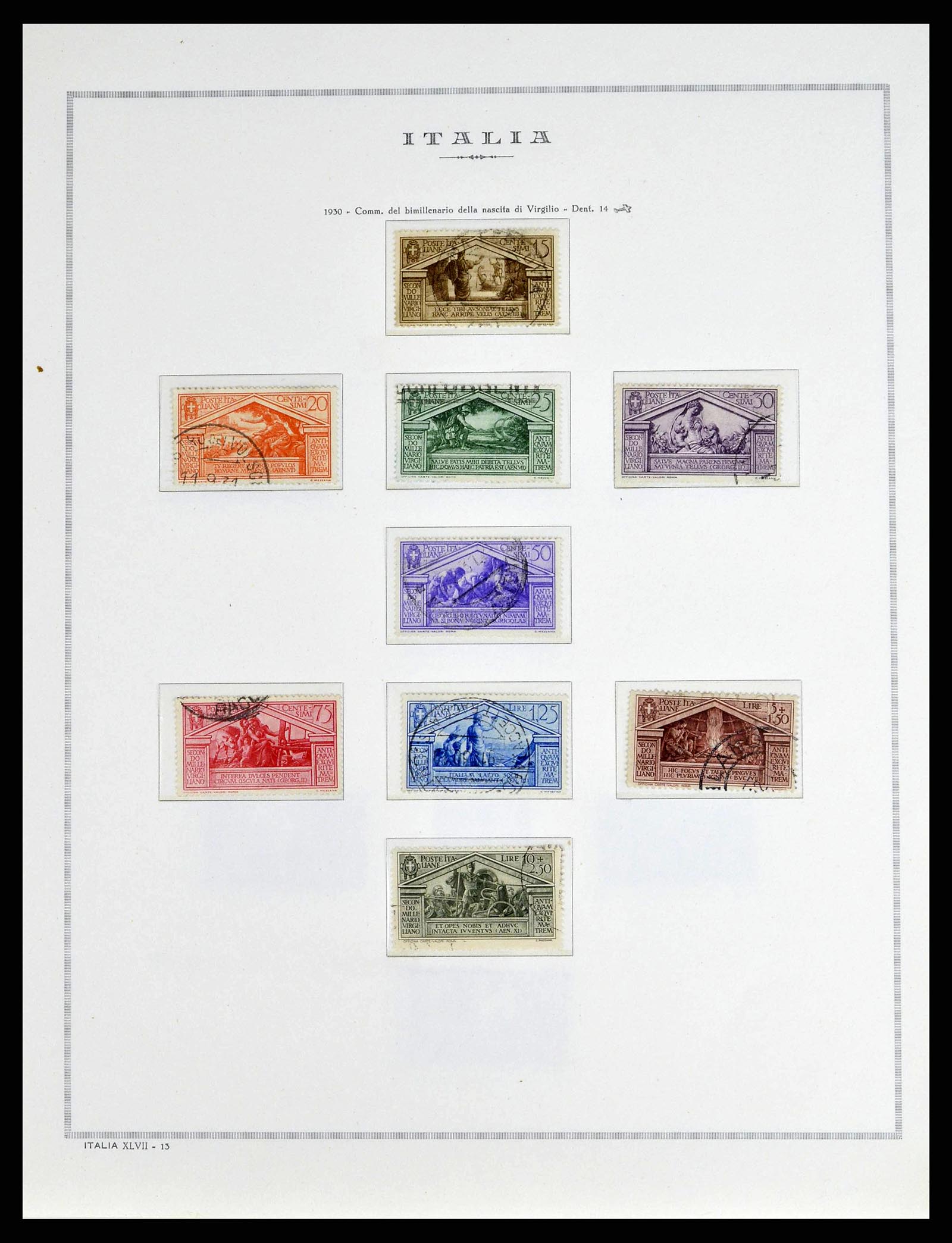 38735 0024 - Stamp collection 38735 Italy 1861-1945.