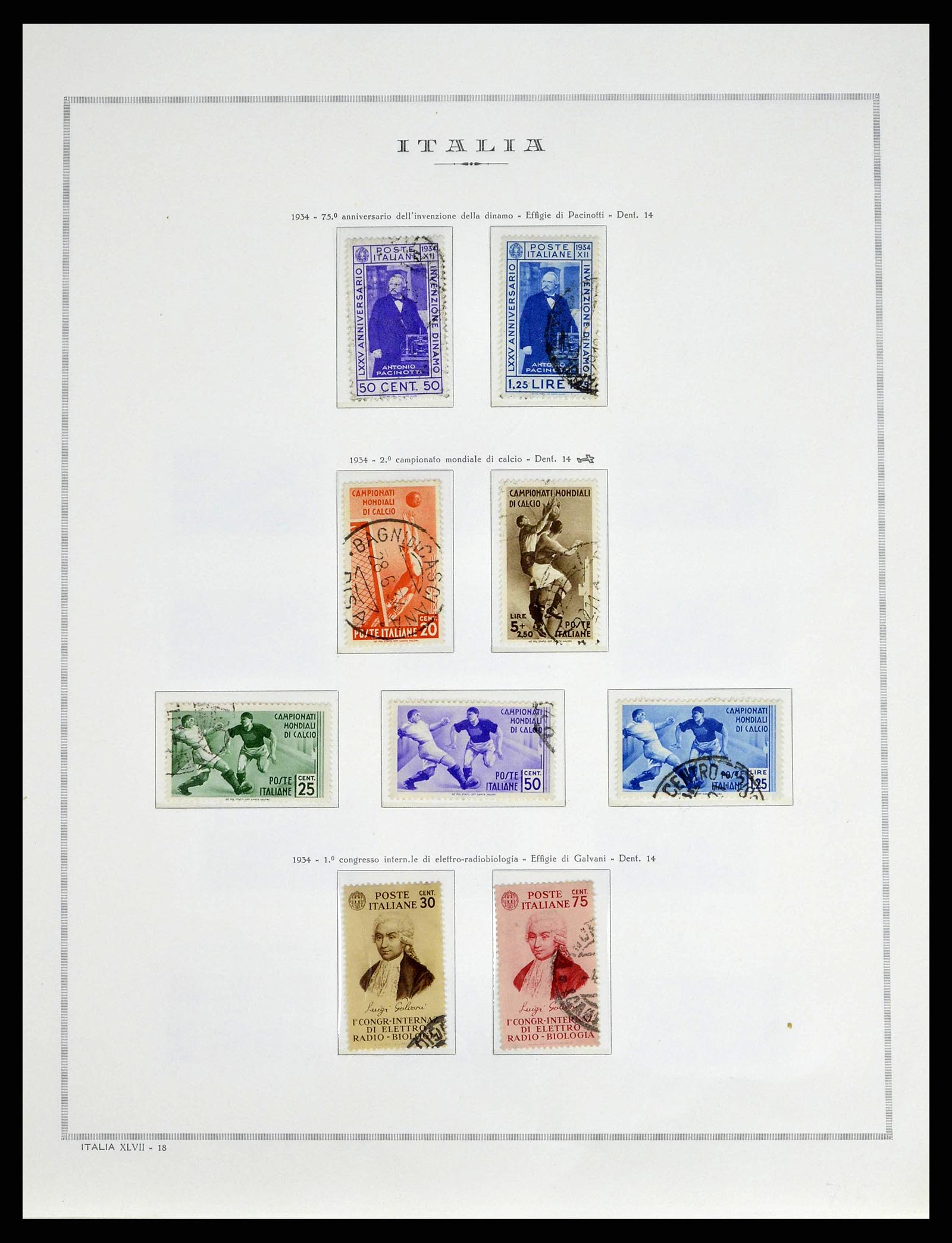 38735 0030 - Stamp collection 38735 Italy 1861-1945.