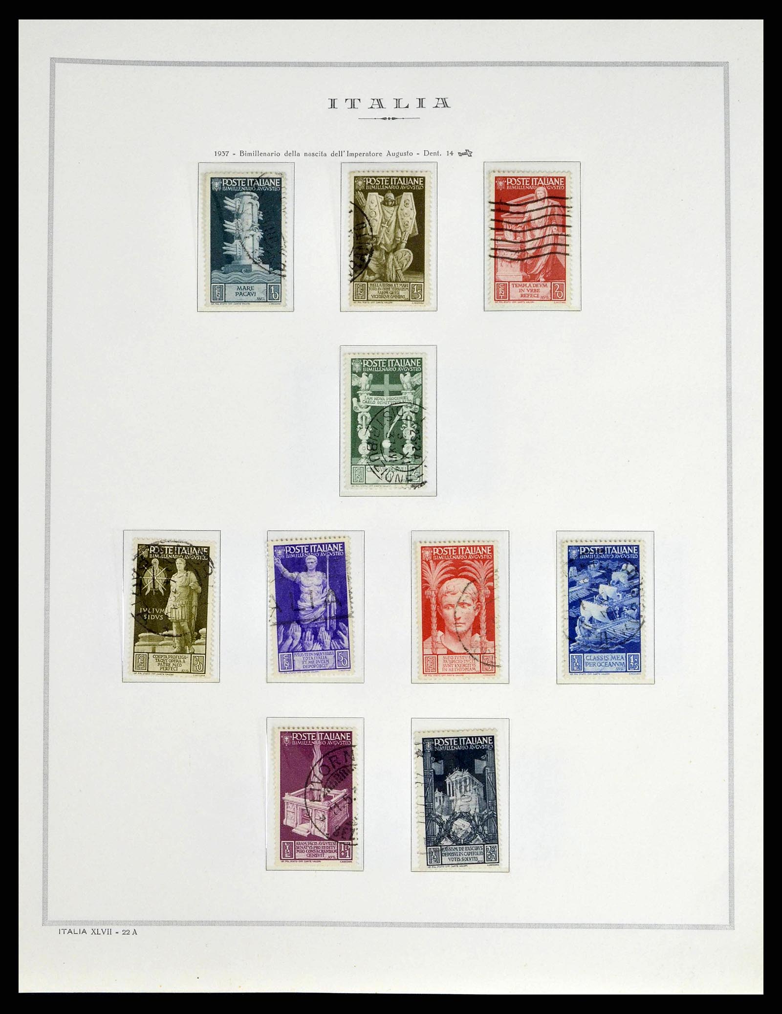 38735 0035 - Stamp collection 38735 Italy 1861-1945.