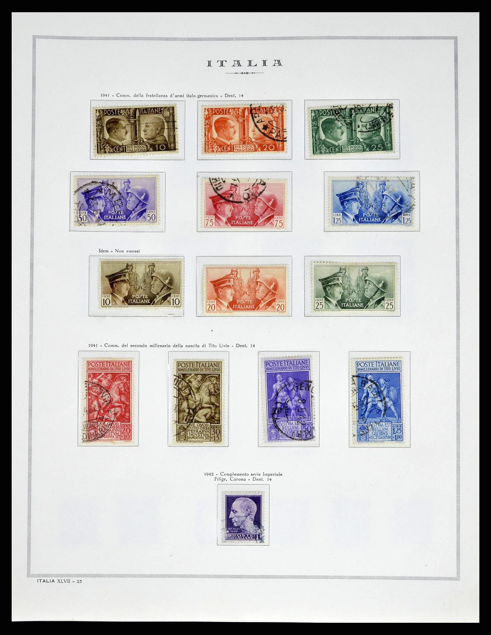 38735 0038 - Stamp collection 38735 Italy 1861-1945.