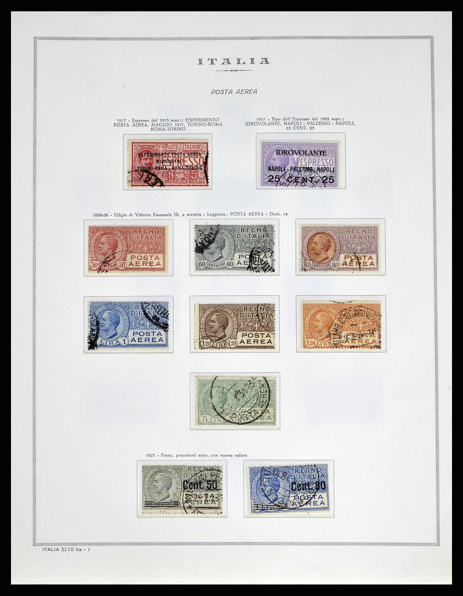 38735 0040 - Stamp collection 38735 Italy 1861-1945.
