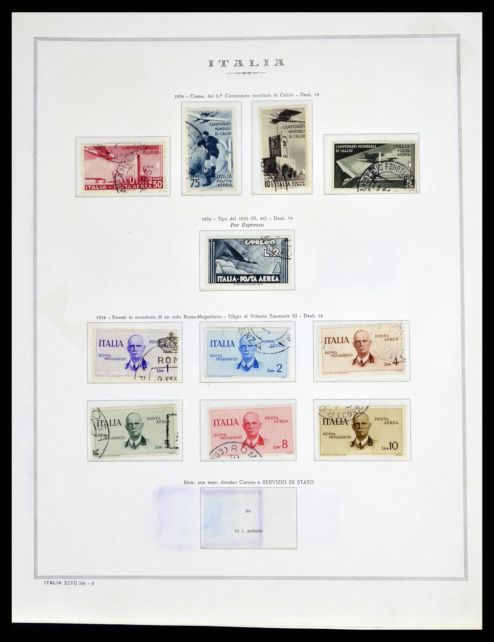 38735 0048 - Stamp collection 38735 Italy 1861-1945.