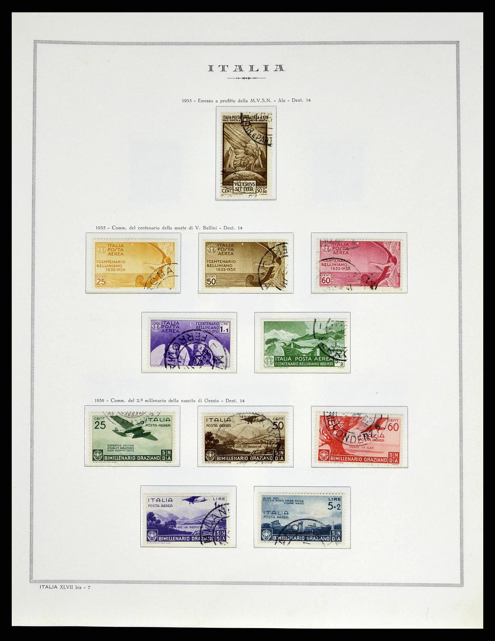 38735 0049 - Stamp collection 38735 Italy 1861-1945.