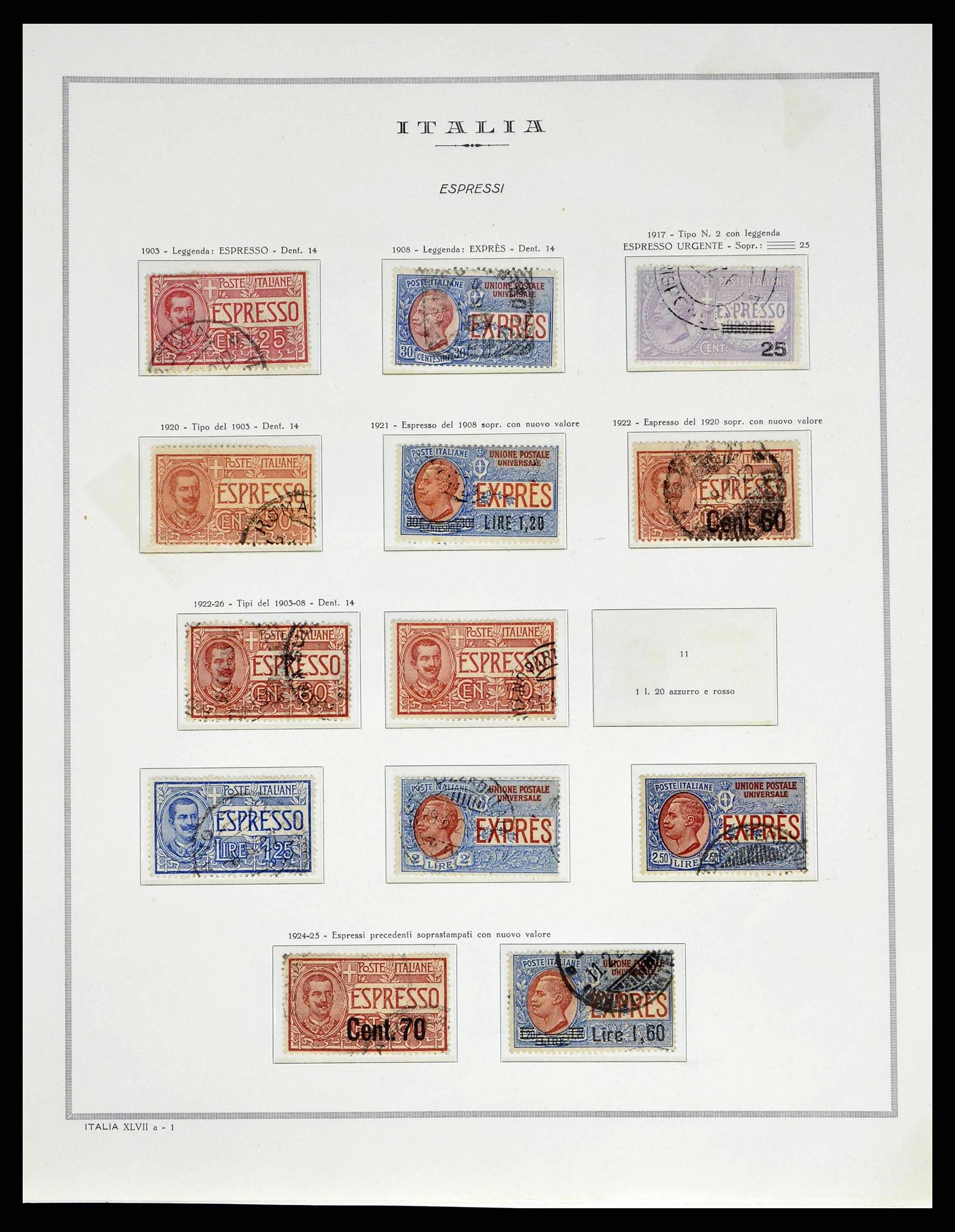 38735 0052 - Stamp collection 38735 Italy 1861-1945.