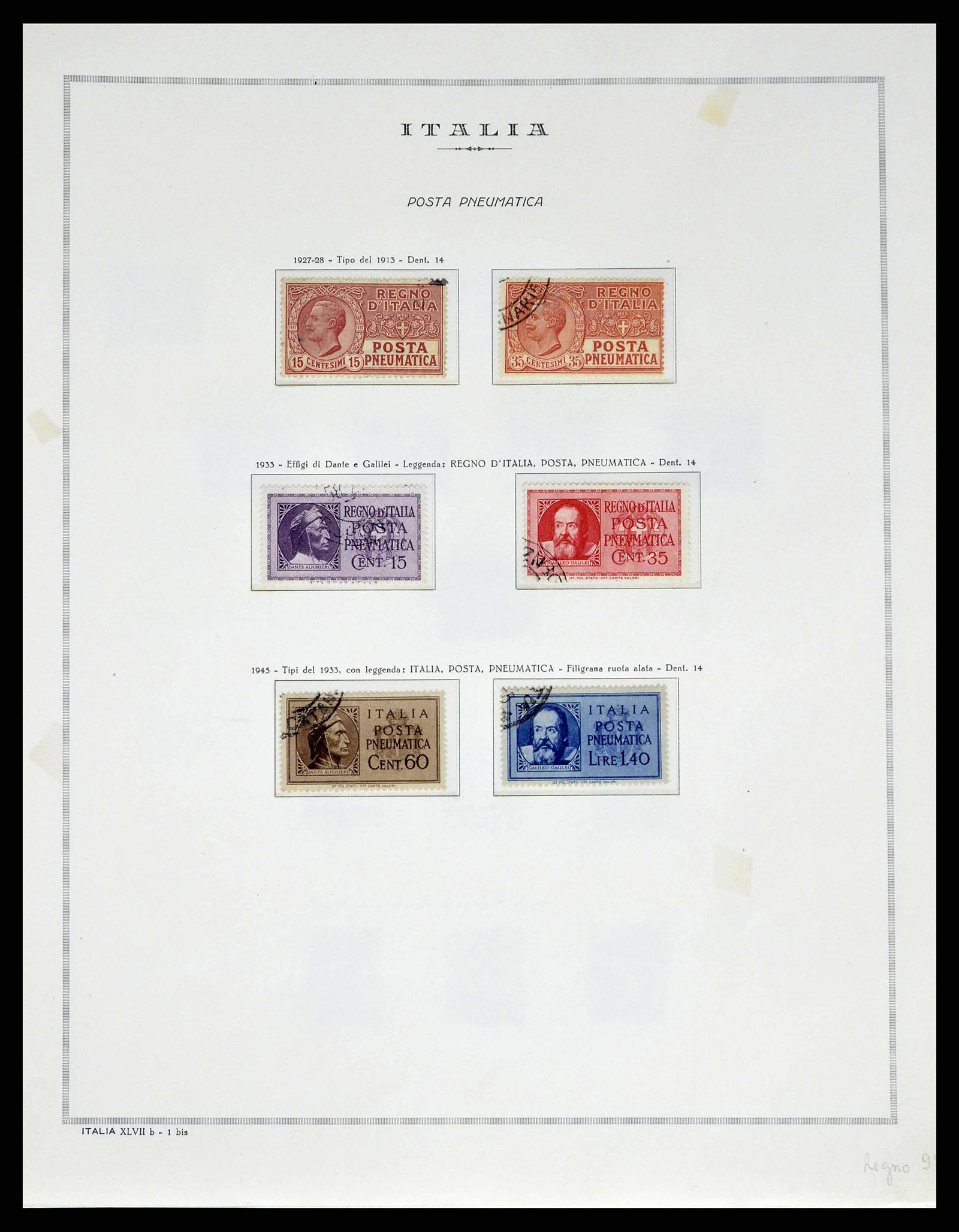 38735 0055 - Stamp collection 38735 Italy 1861-1945.