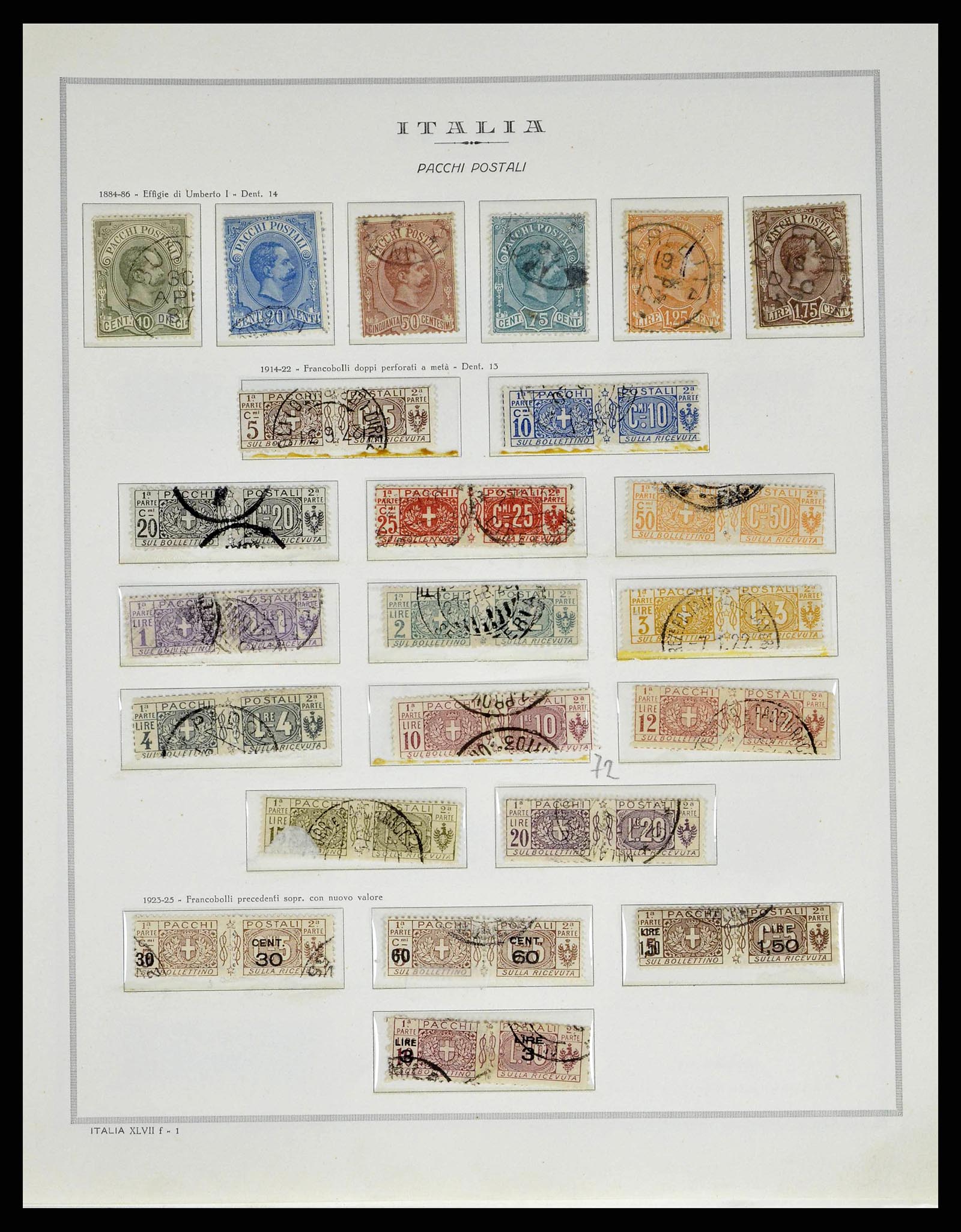 38735 0057 - Stamp collection 38735 Italy 1861-1945.