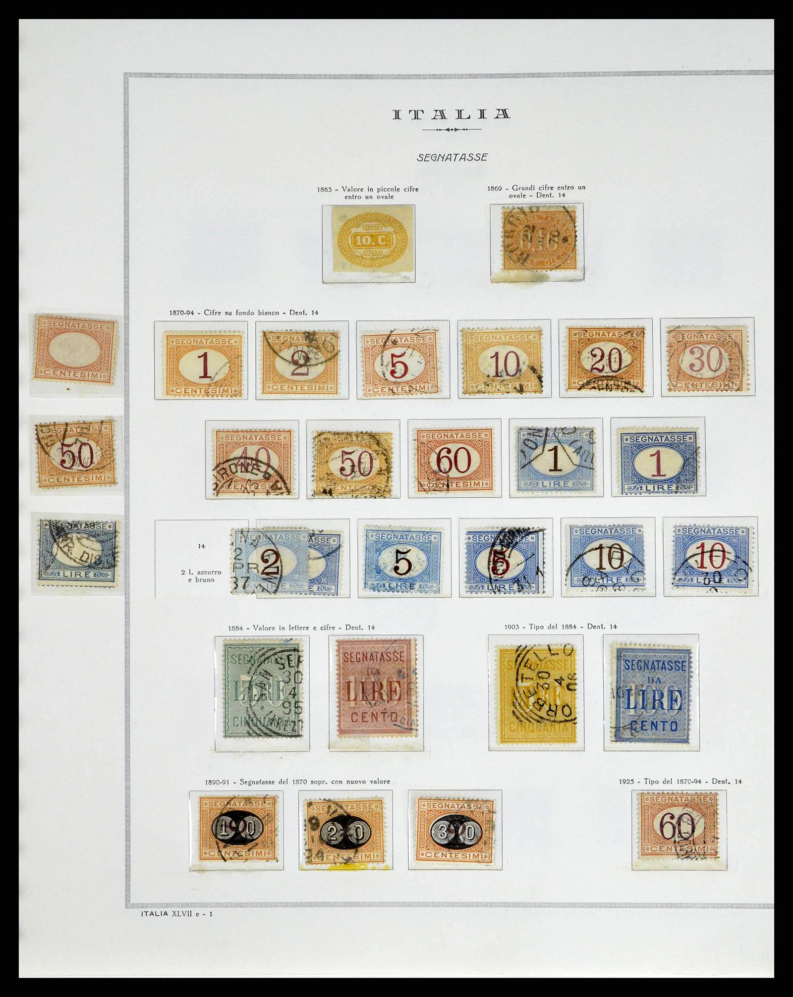 38735 0060 - Stamp collection 38735 Italy 1861-1945.