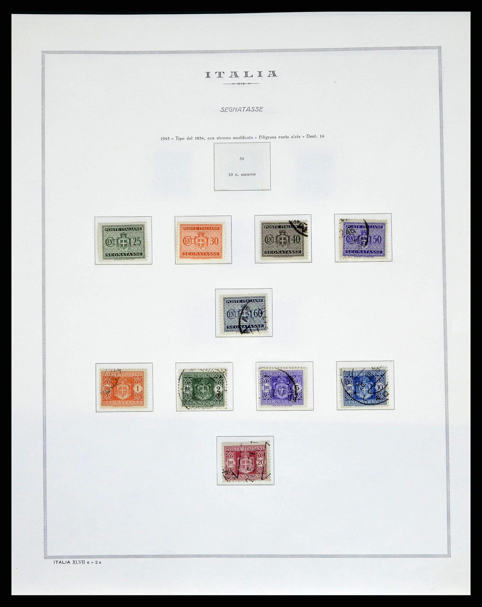 38735 0062 - Stamp collection 38735 Italy 1861-1945.
