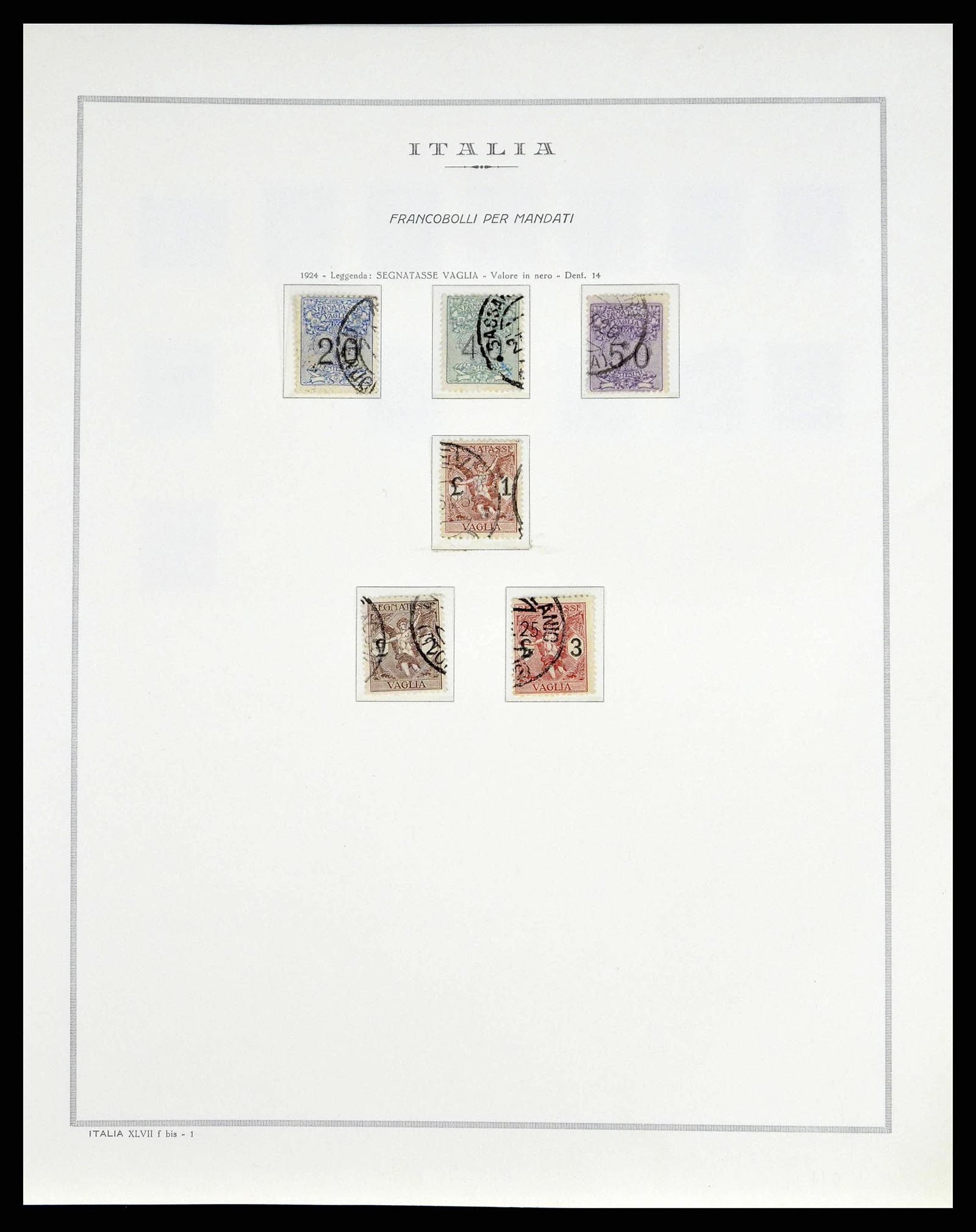 38735 0063 - Stamp collection 38735 Italy 1861-1945.