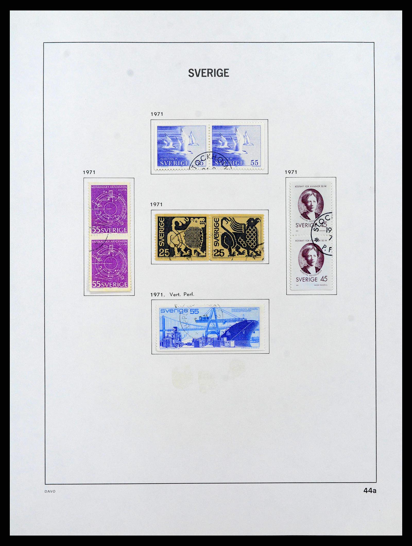 38736 0083 - Stamp collection 38736 Sweden 1855-1980.
