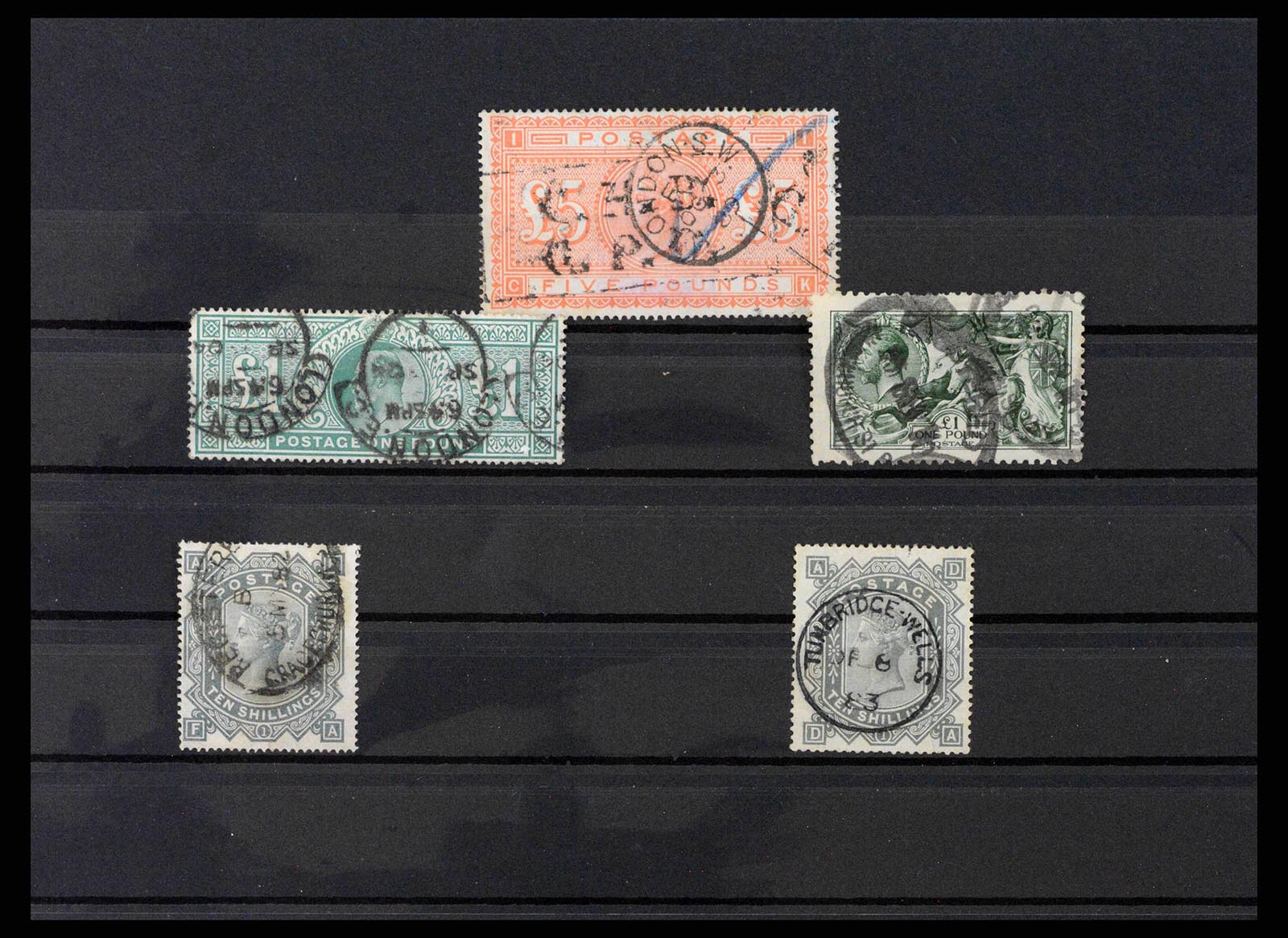 38740 0001 - Stamp collection 38740 Great Britain 1840-1998.