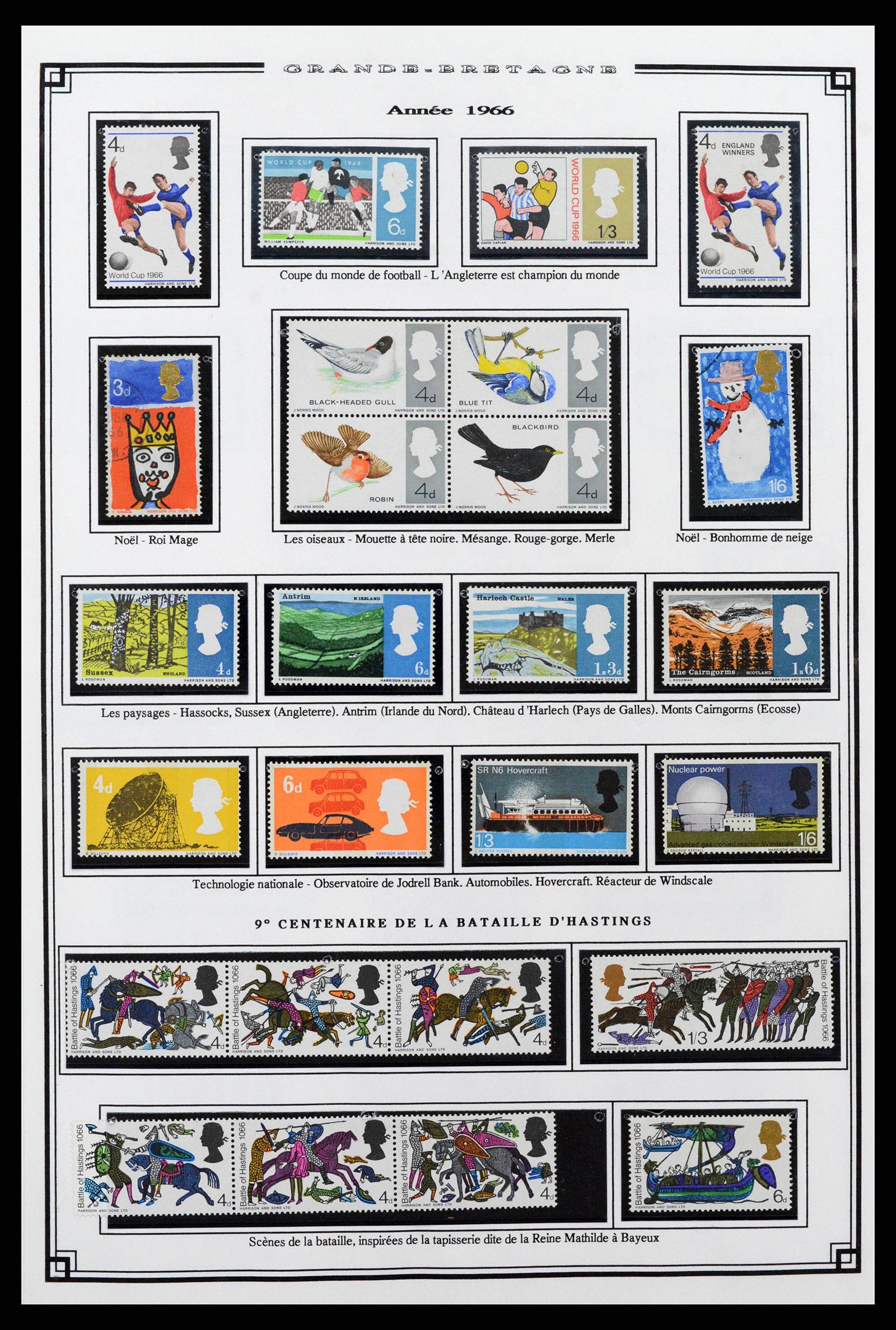 38740 0016 - Postzegelverzameling 38740 Engeland 1840-1998.