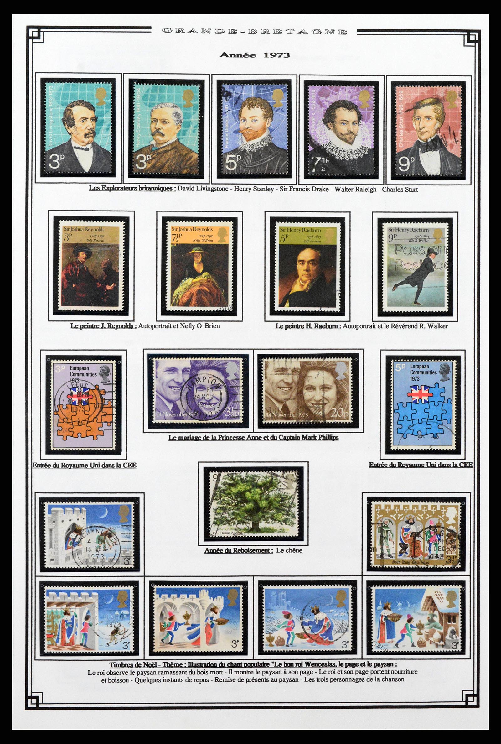 38740 0032 - Postzegelverzameling 38740 Engeland 1840-1998.