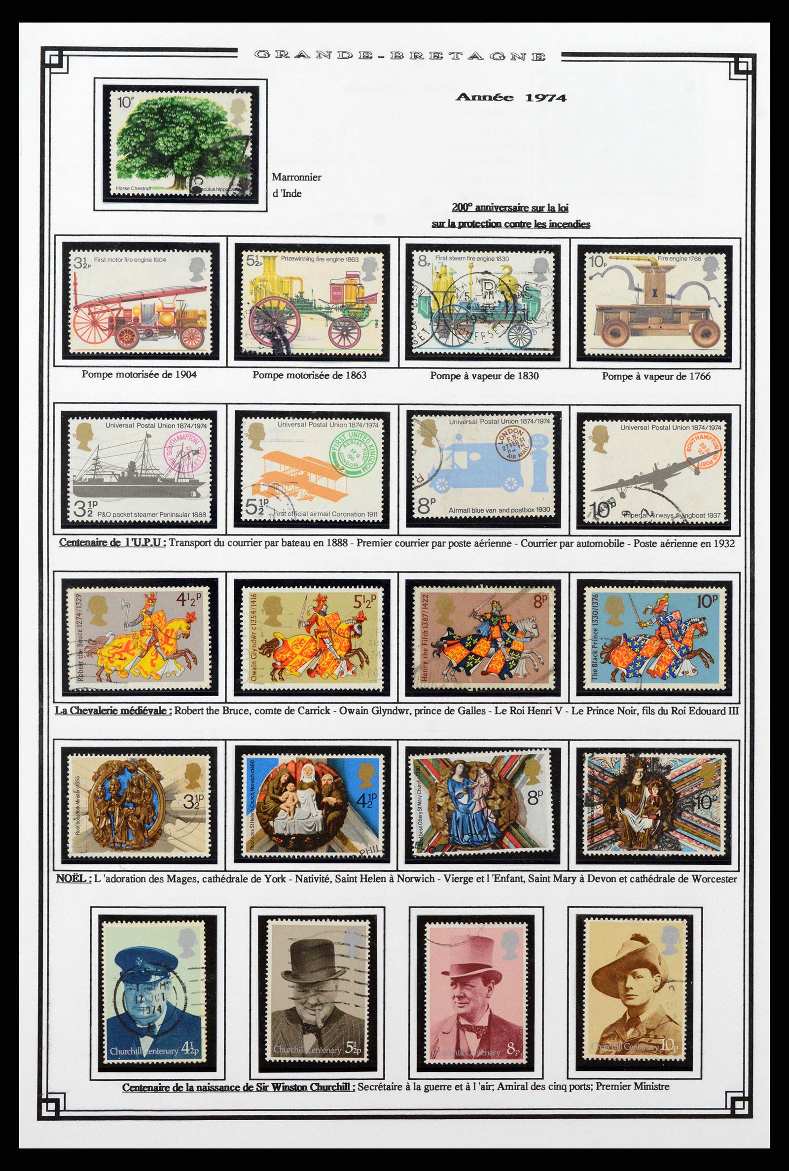 38740 0033 - Postzegelverzameling 38740 Engeland 1840-1998.