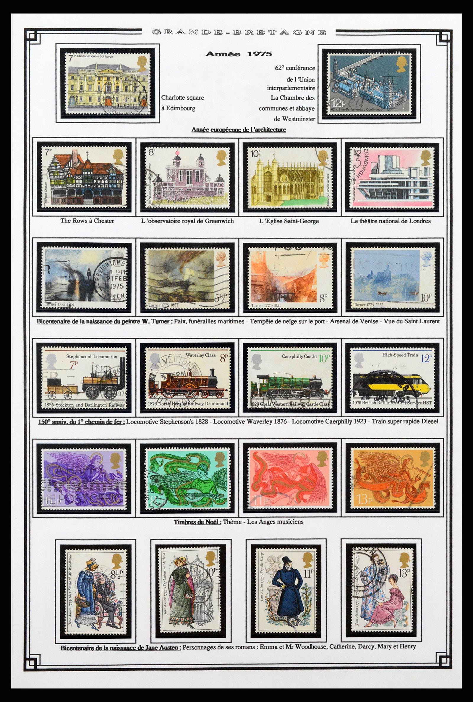 38740 0034 - Postzegelverzameling 38740 Engeland 1840-1998.