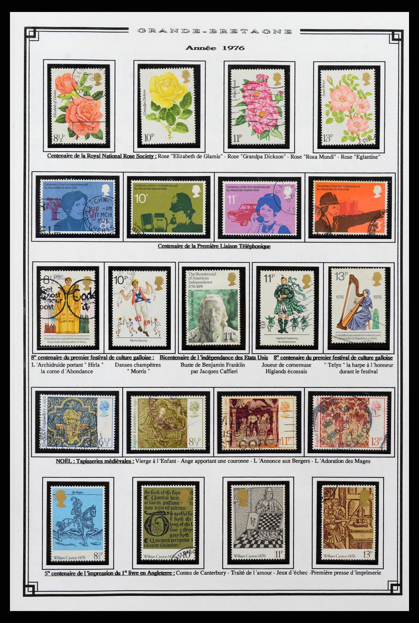 38740 0035 - Postzegelverzameling 38740 Engeland 1840-1998.