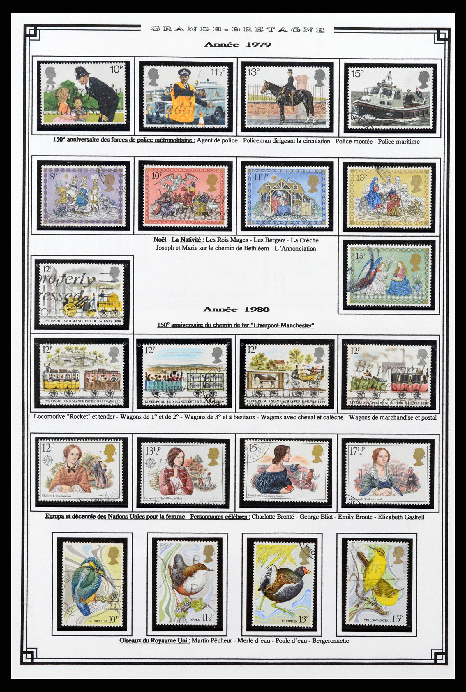 38740 0039 - Postzegelverzameling 38740 Engeland 1840-1998.