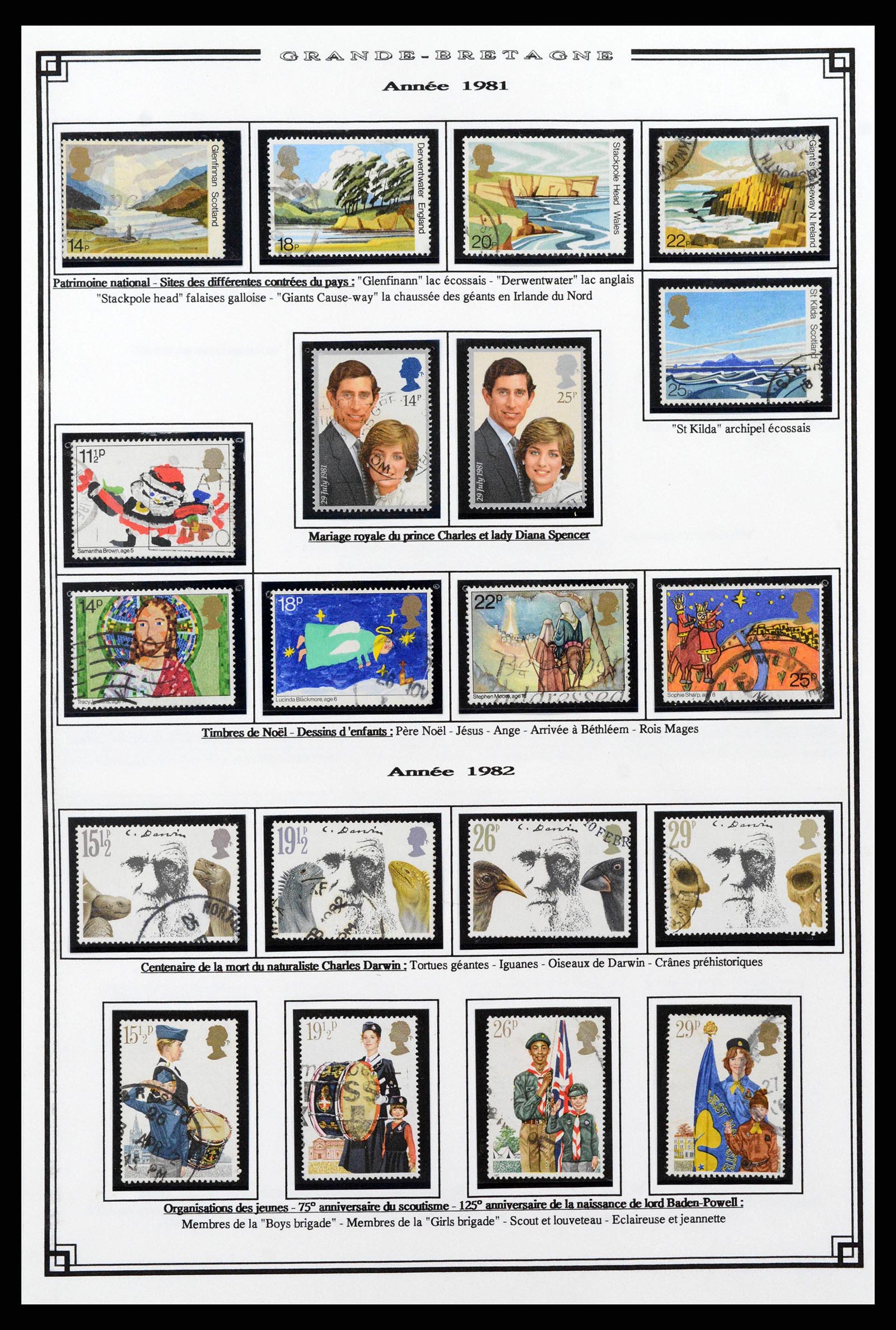 38740 0043 - Postzegelverzameling 38740 Engeland 1840-1998.