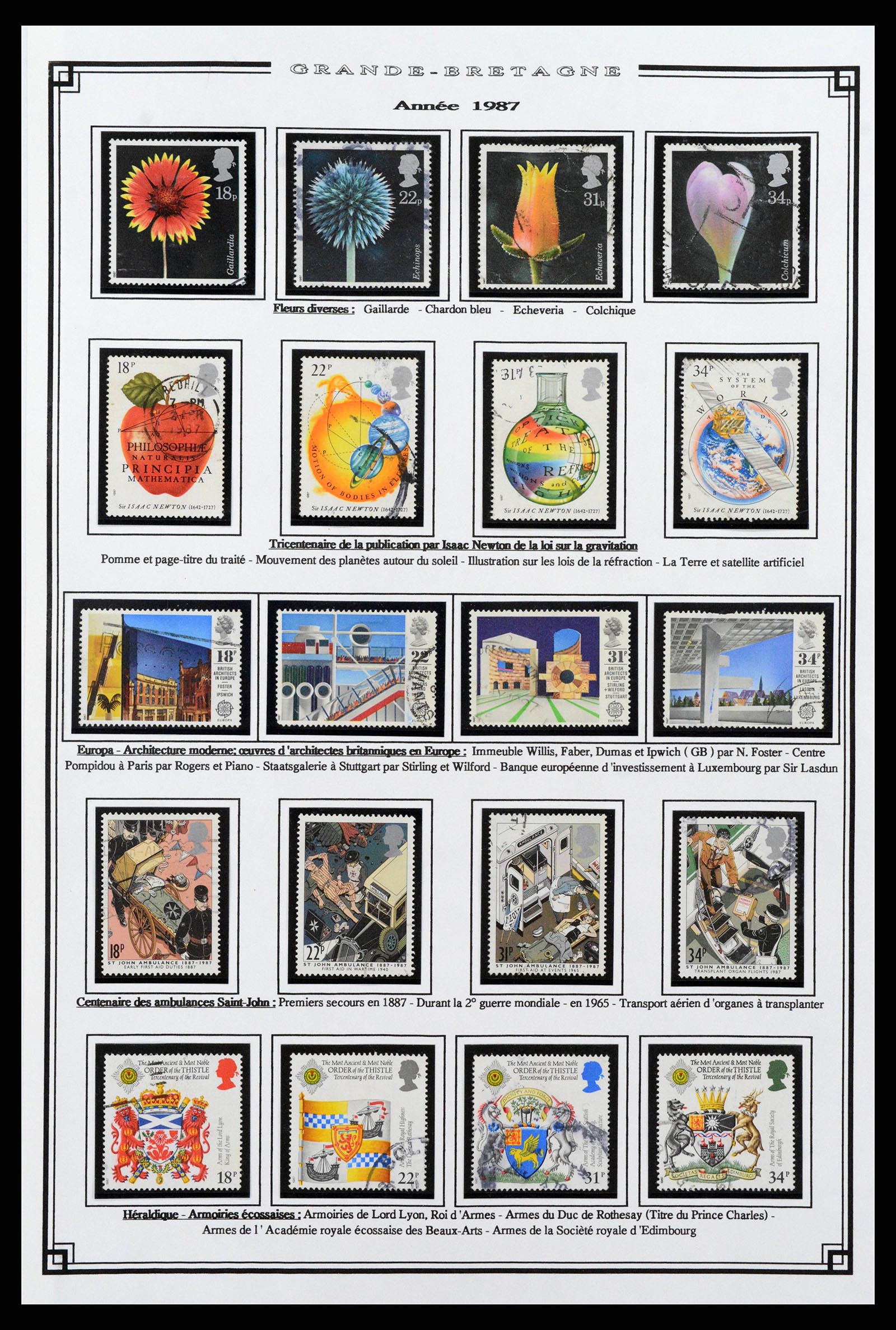 38740 0052 - Postzegelverzameling 38740 Engeland 1840-1998.