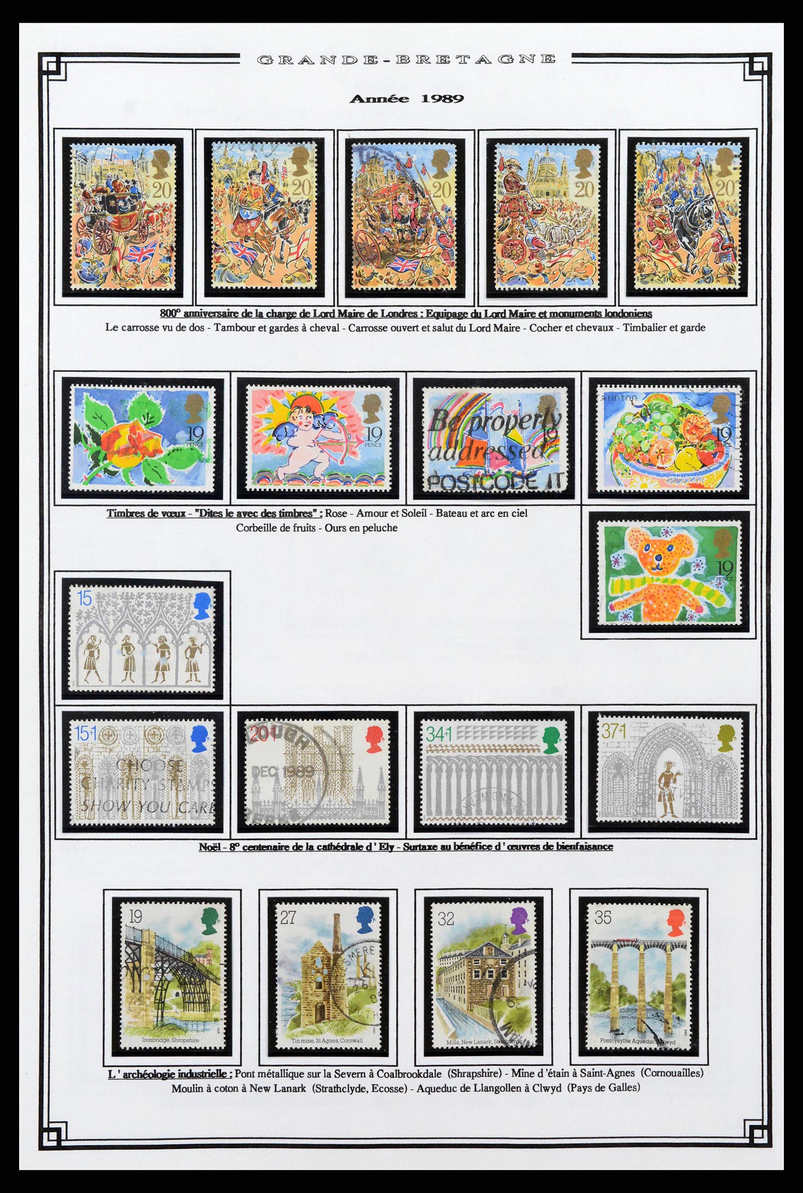 38740 0057 - Postzegelverzameling 38740 Engeland 1840-1998.