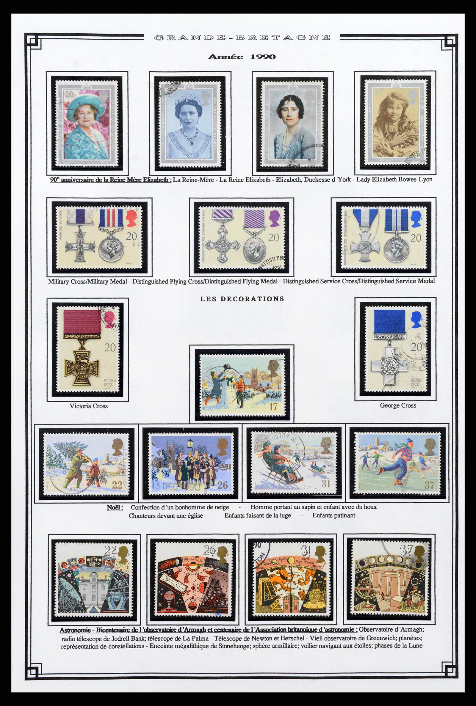 38740 0060 - Postzegelverzameling 38740 Engeland 1840-1998.