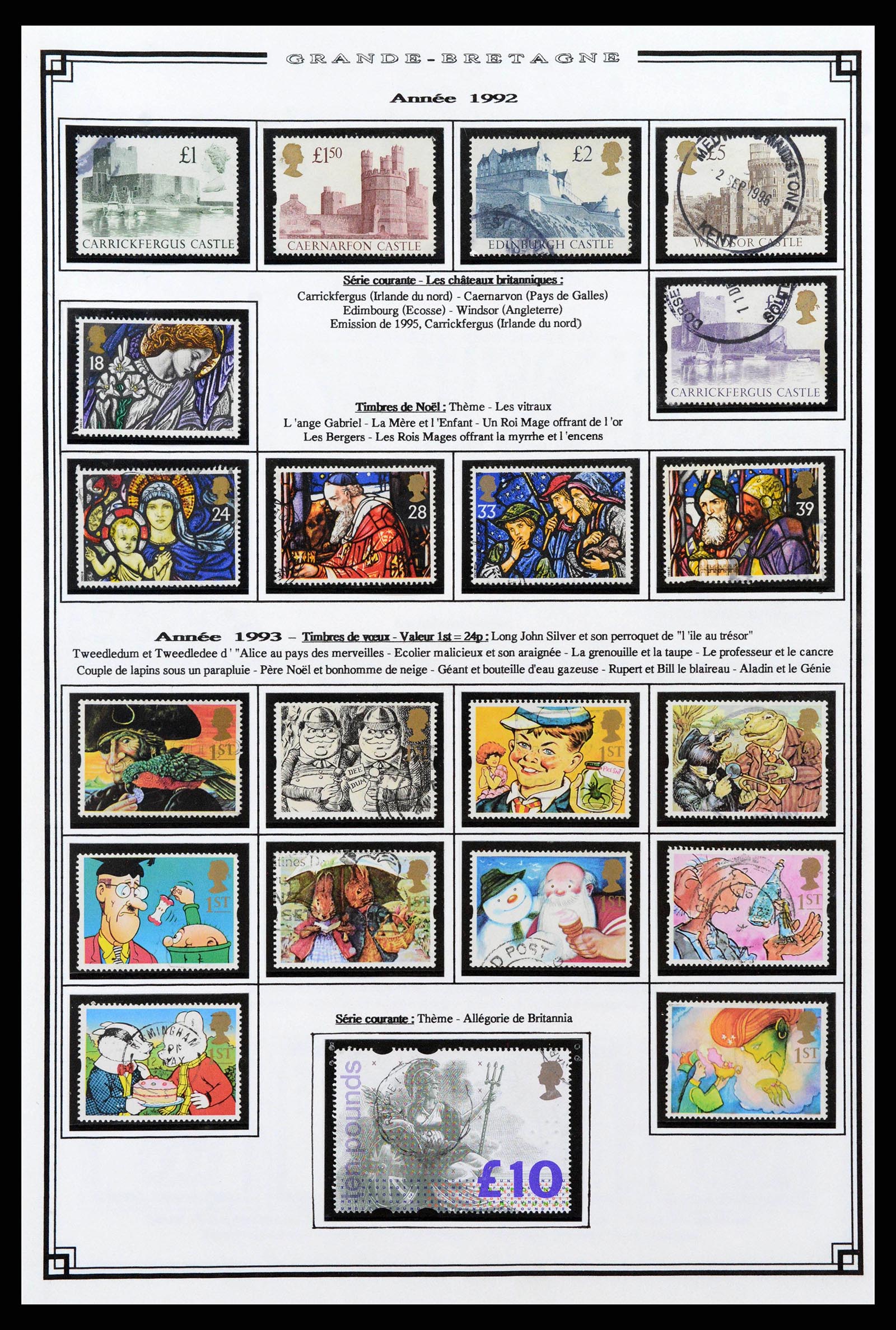 38740 0066 - Postzegelverzameling 38740 Engeland 1840-1998.