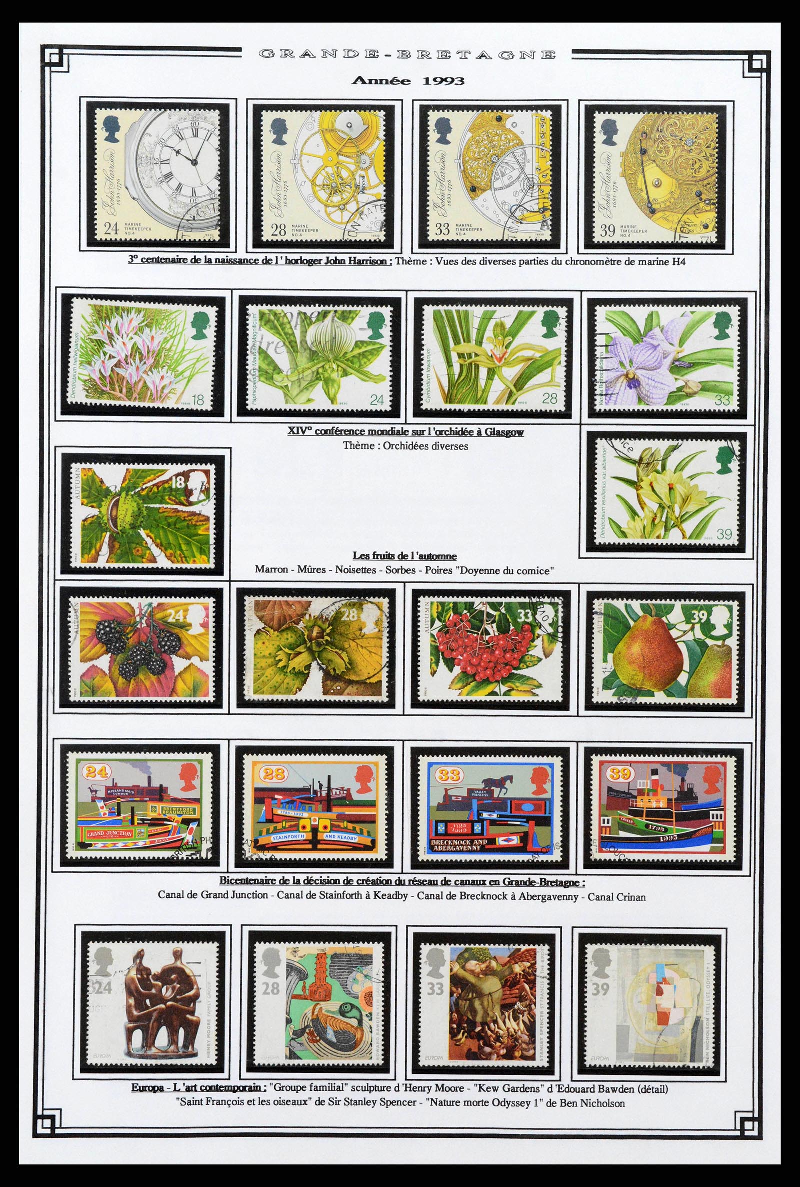 38740 0067 - Postzegelverzameling 38740 Engeland 1840-1998.