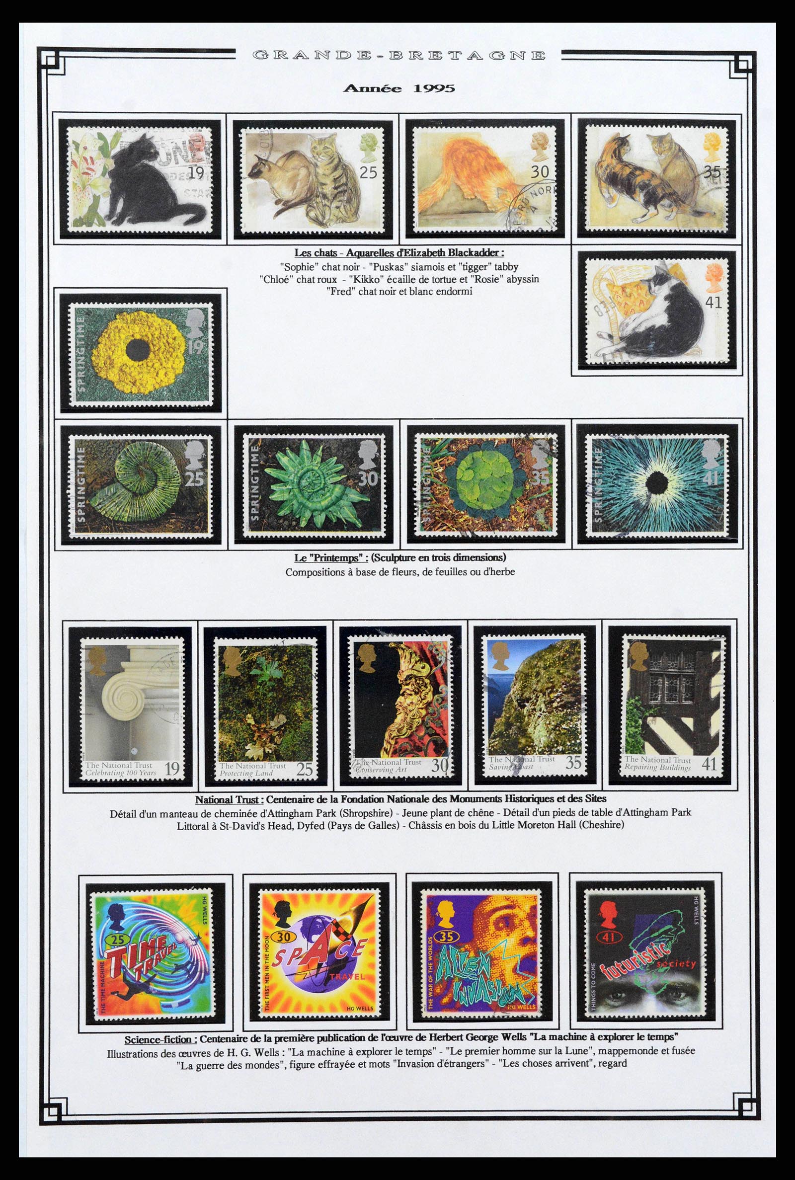 38740 0072 - Postzegelverzameling 38740 Engeland 1840-1998.