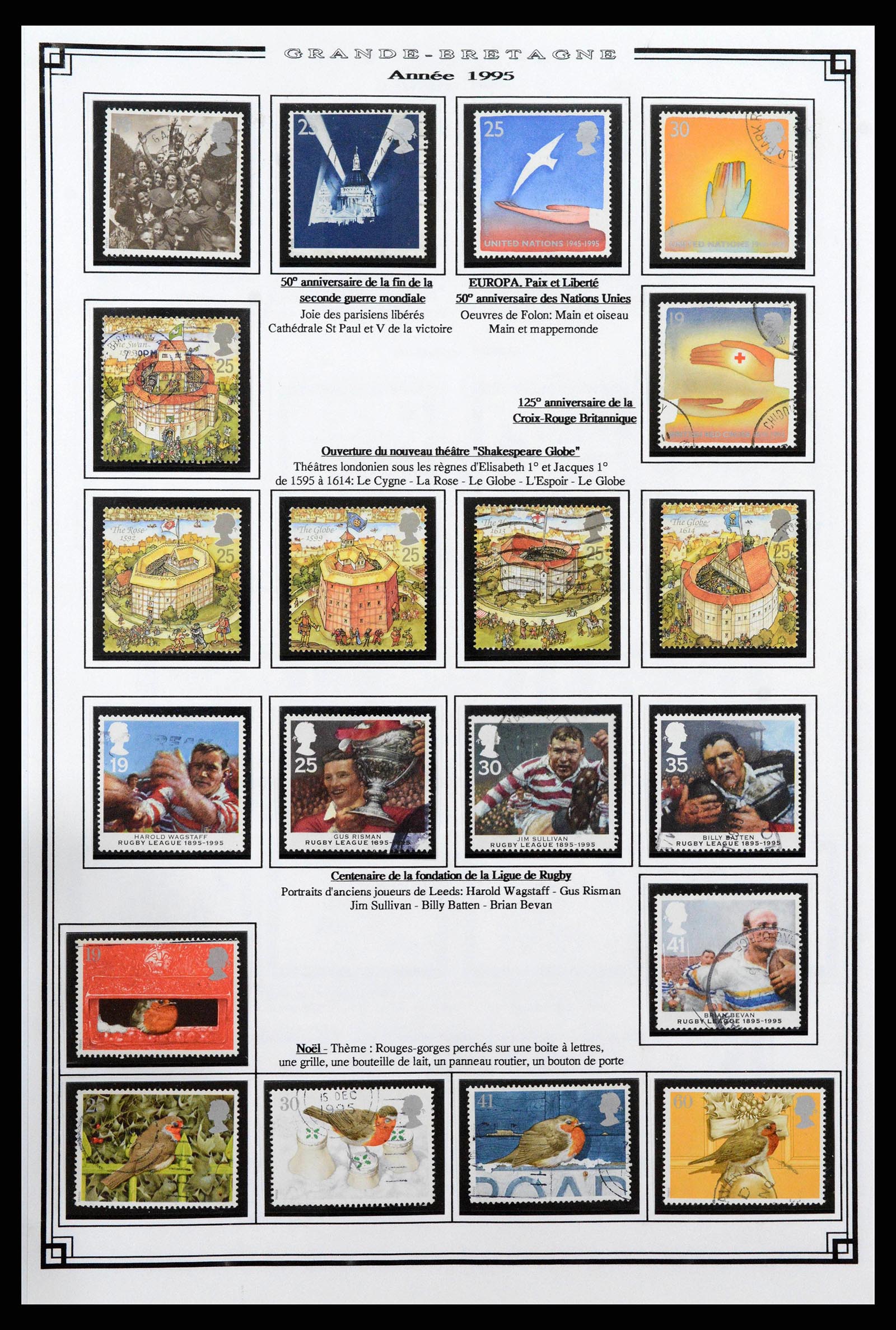 38740 0073 - Postzegelverzameling 38740 Engeland 1840-1998.