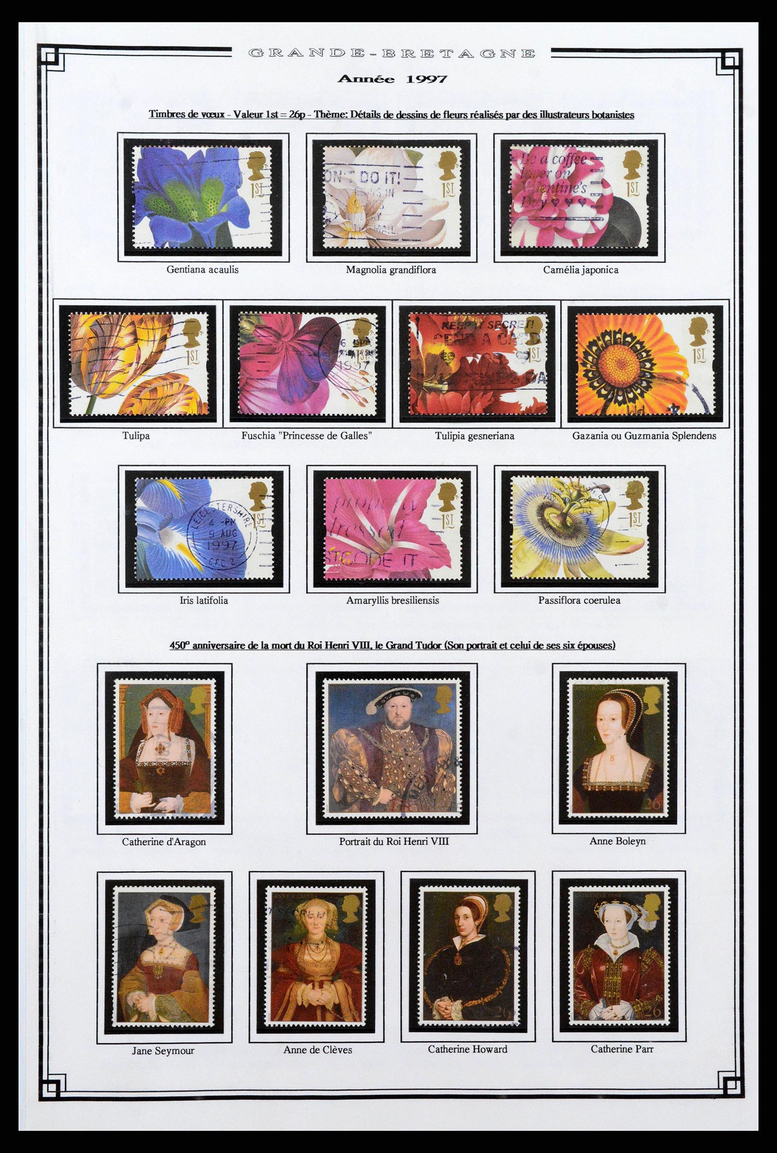 38740 0077 - Postzegelverzameling 38740 Engeland 1840-1998.