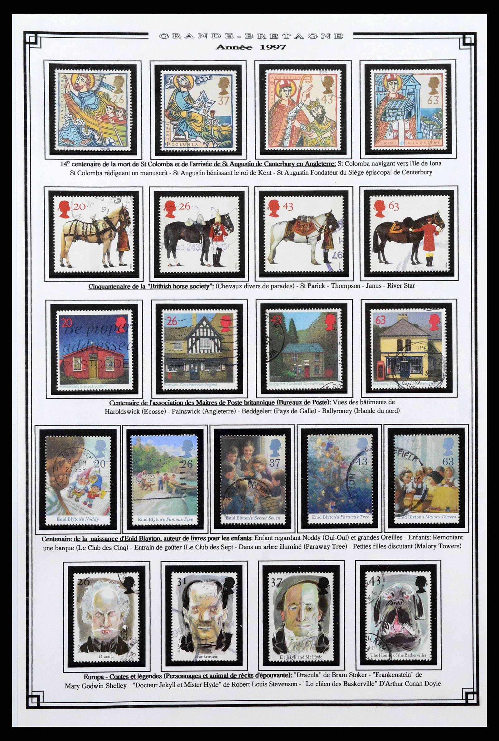 38740 0078 - Postzegelverzameling 38740 Engeland 1840-1998.