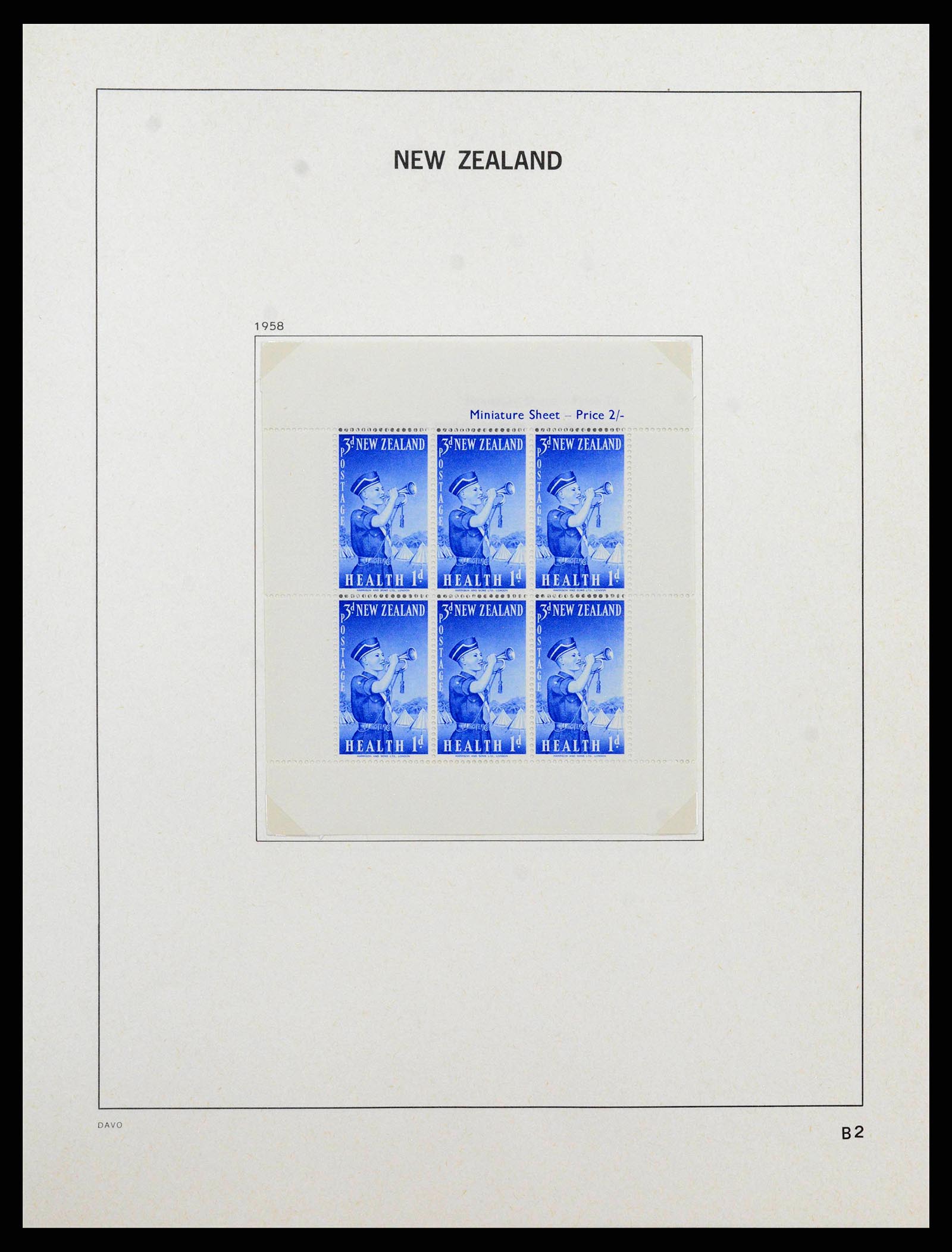 38741 0086 - Stamp collection 38741 New Zealand 1855-1990.