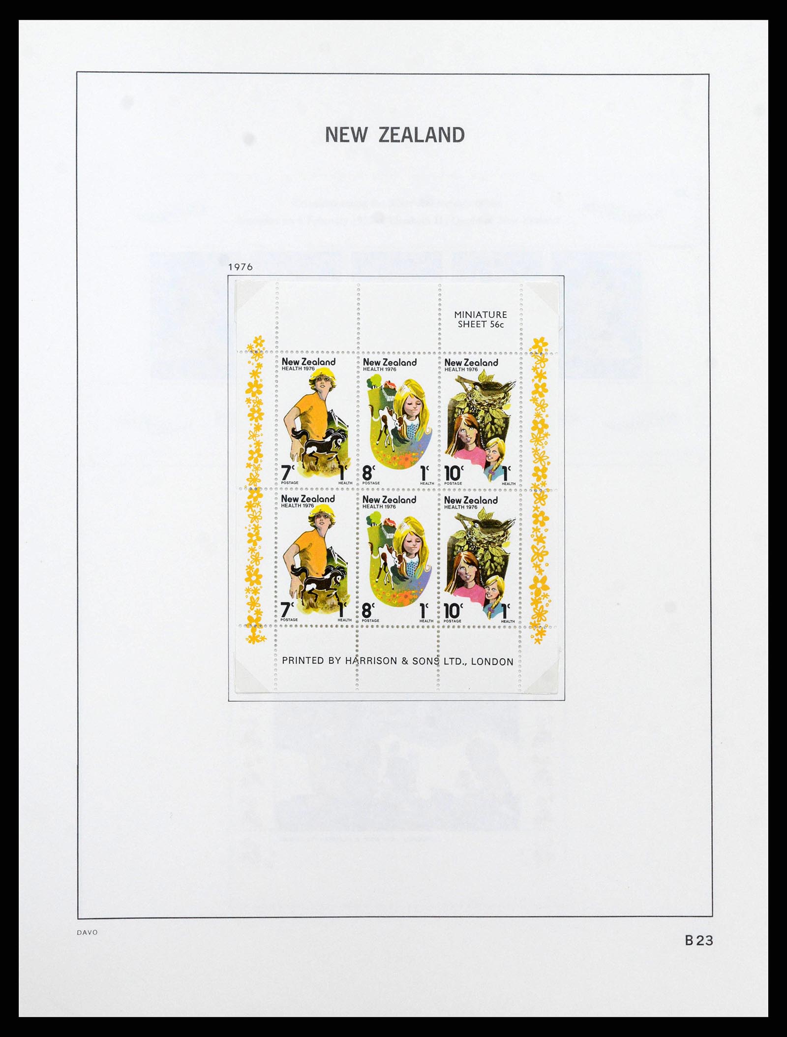38741 0108 - Stamp collection 38741 New Zealand 1855-1990.