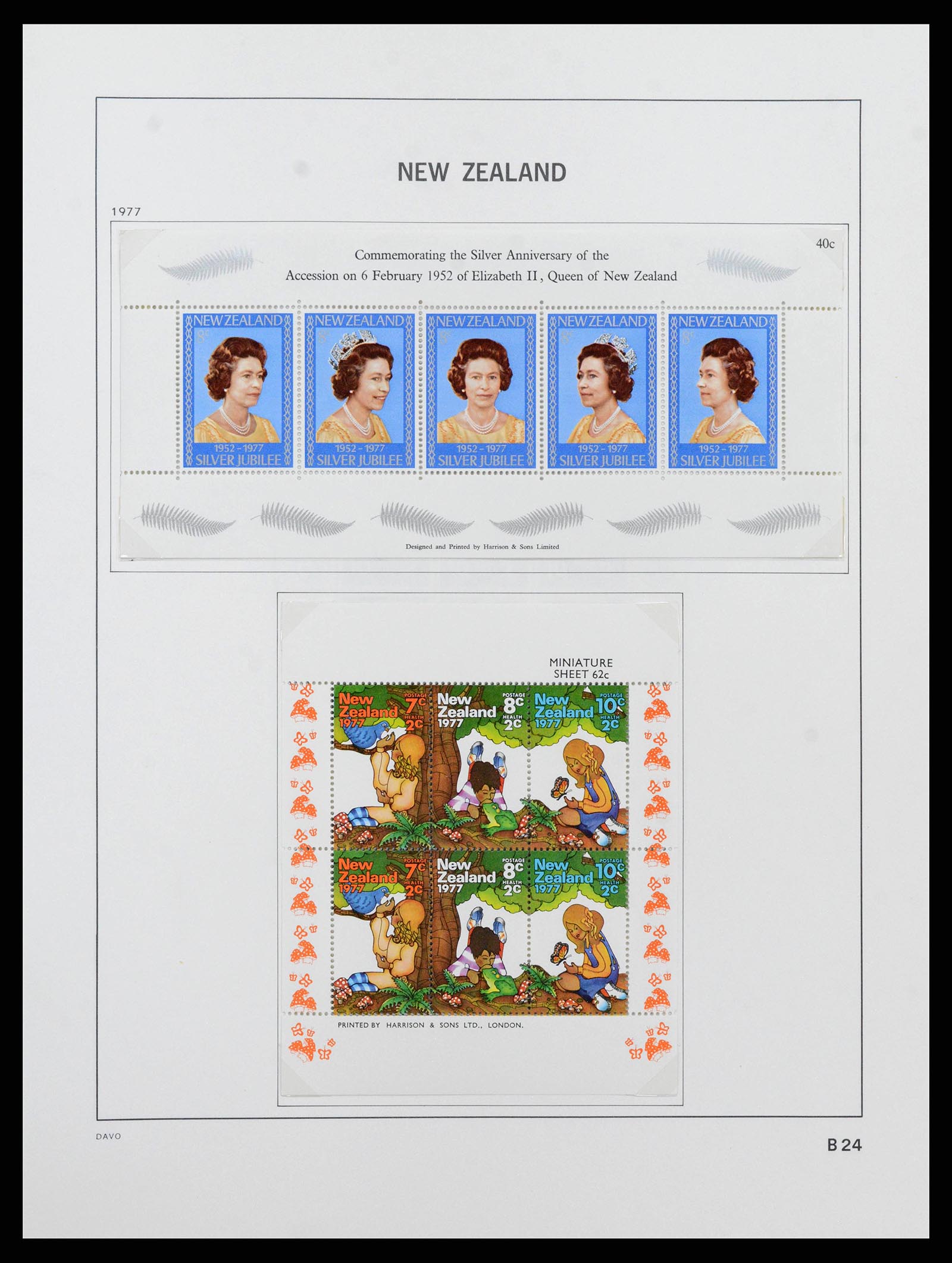 38741 0109 - Stamp collection 38741 New Zealand 1855-1990.