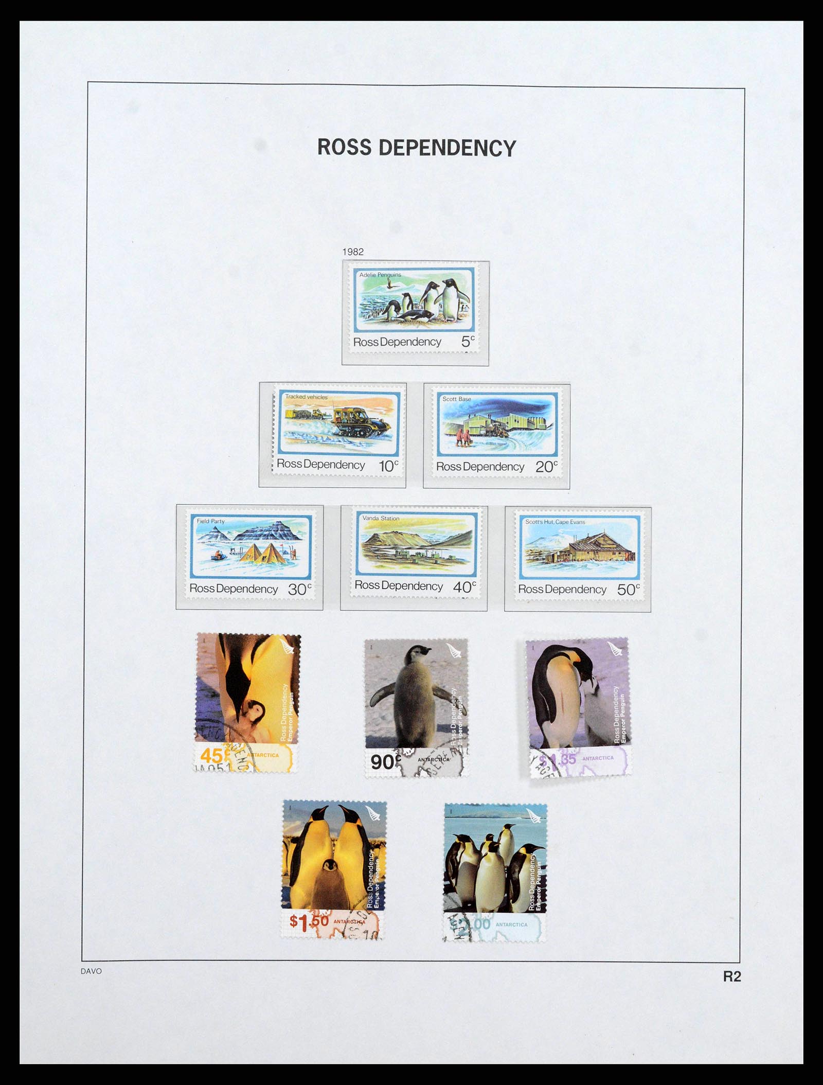 38741 0144 - Stamp collection 38741 New Zealand 1855-1990.