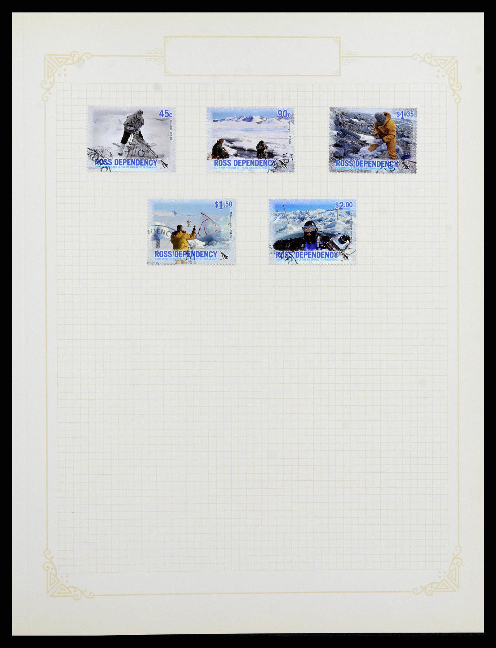 38741 0146 - Stamp collection 38741 New Zealand 1855-1990.