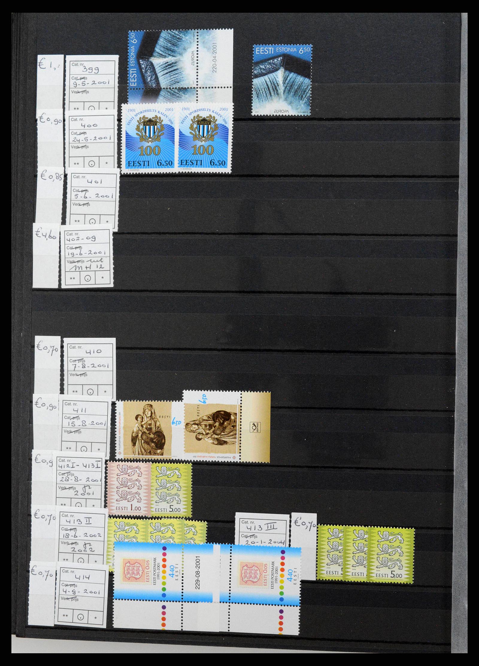 38744 0022 - Stamp collection 38744 Estonia 1991-2023!