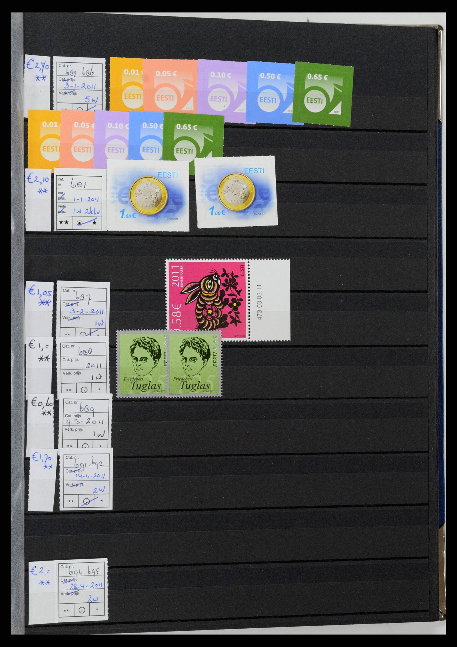 38744 0049 - Stamp collection 38744 Estonia 1991-2023!