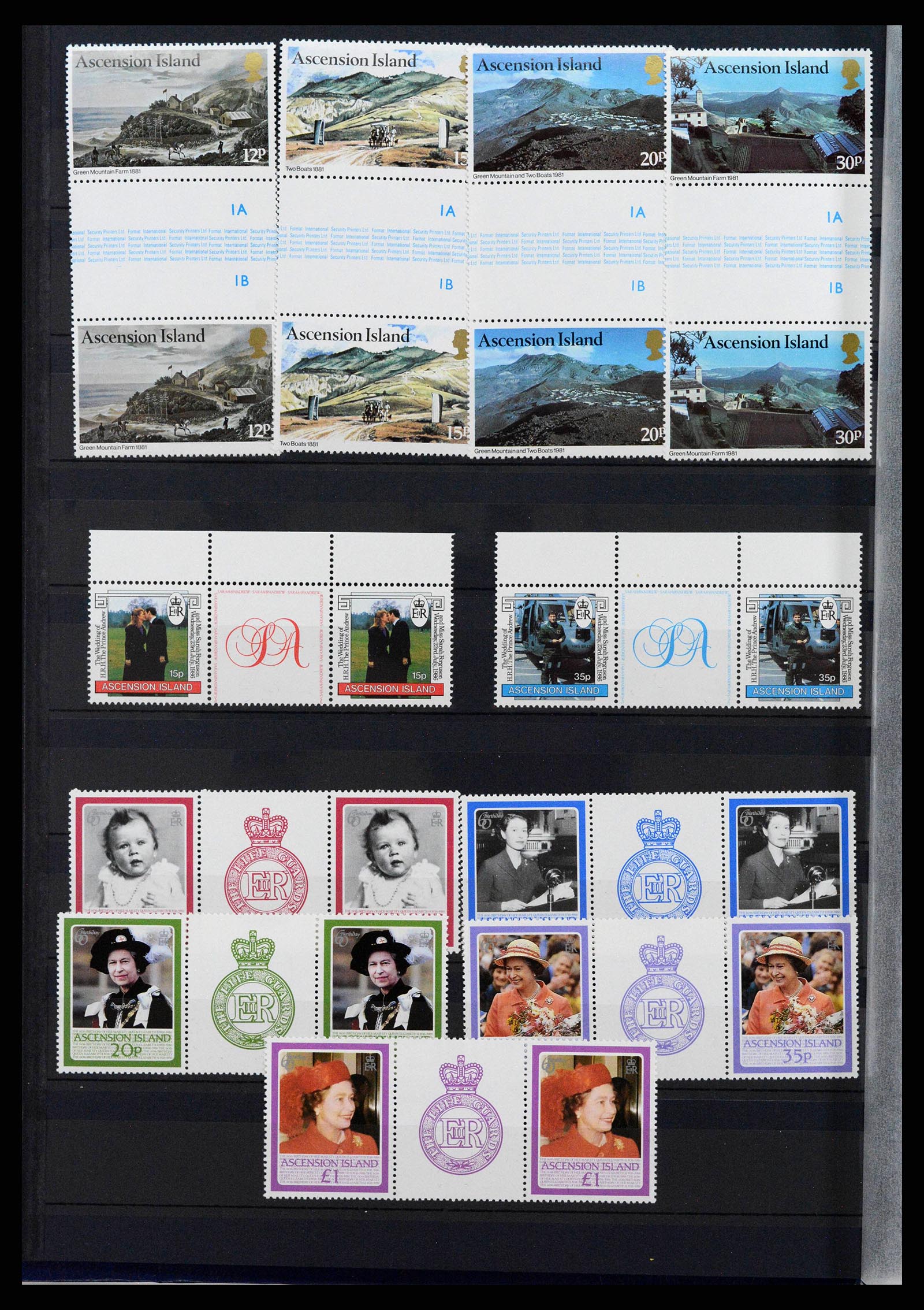 38746 0002 - Stamp collection 38746 British colonies 1980s-1990s.