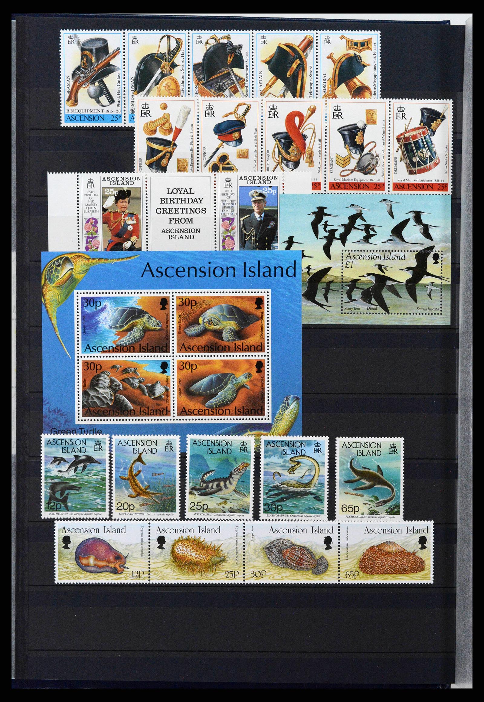 38746 0006 - Stamp collection 38746 British colonies 1980s-1990s.