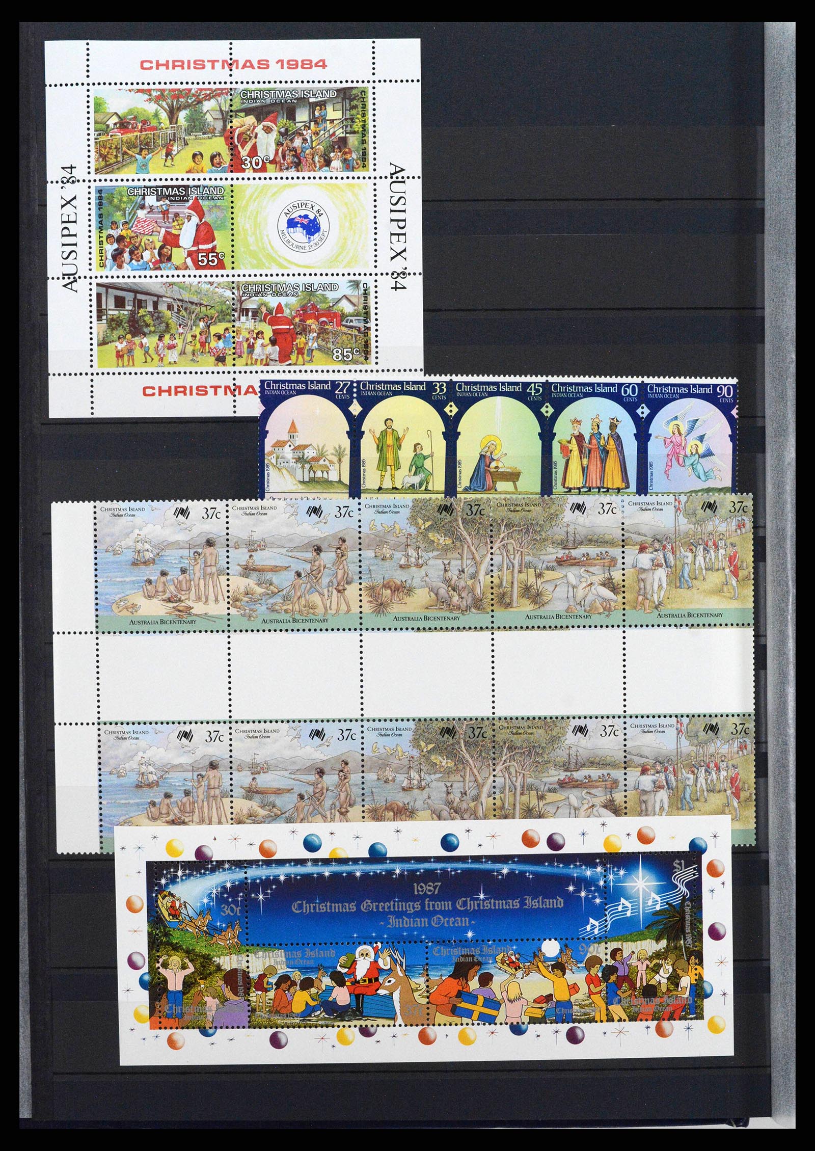 38746 0012 - Stamp collection 38746 British colonies 1980s-1990s.