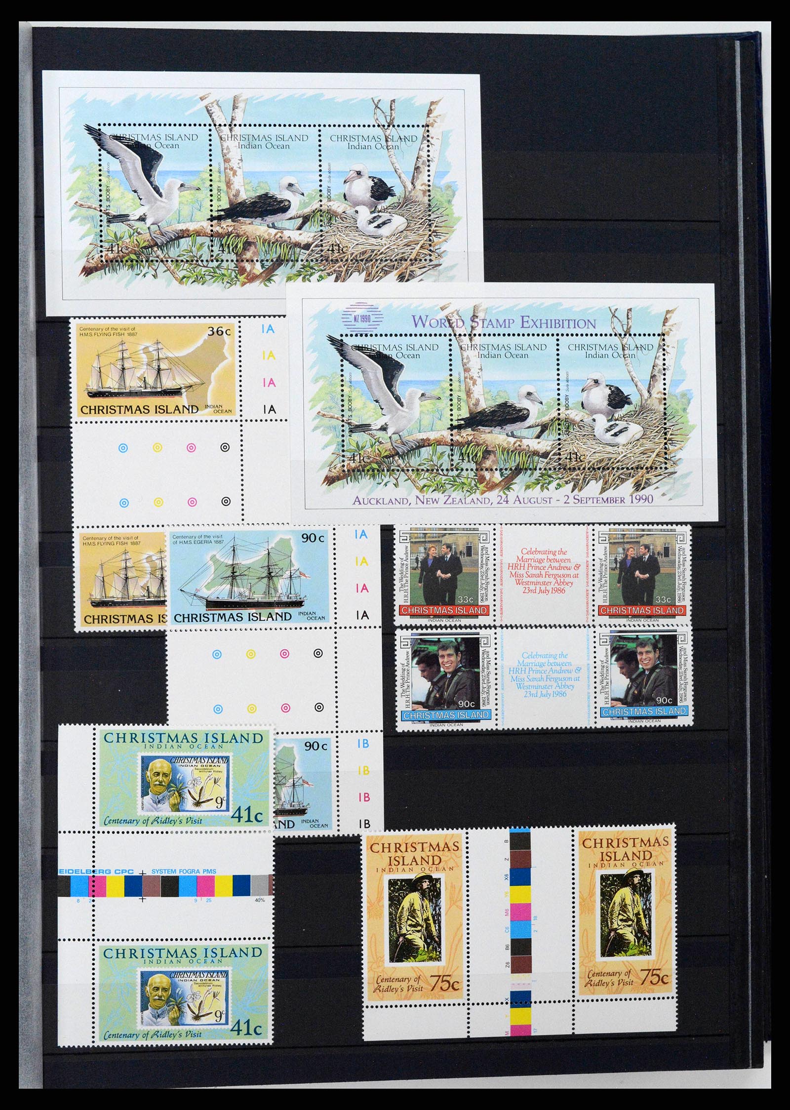 38746 0013 - Stamp collection 38746 British colonies 1980s-1990s.