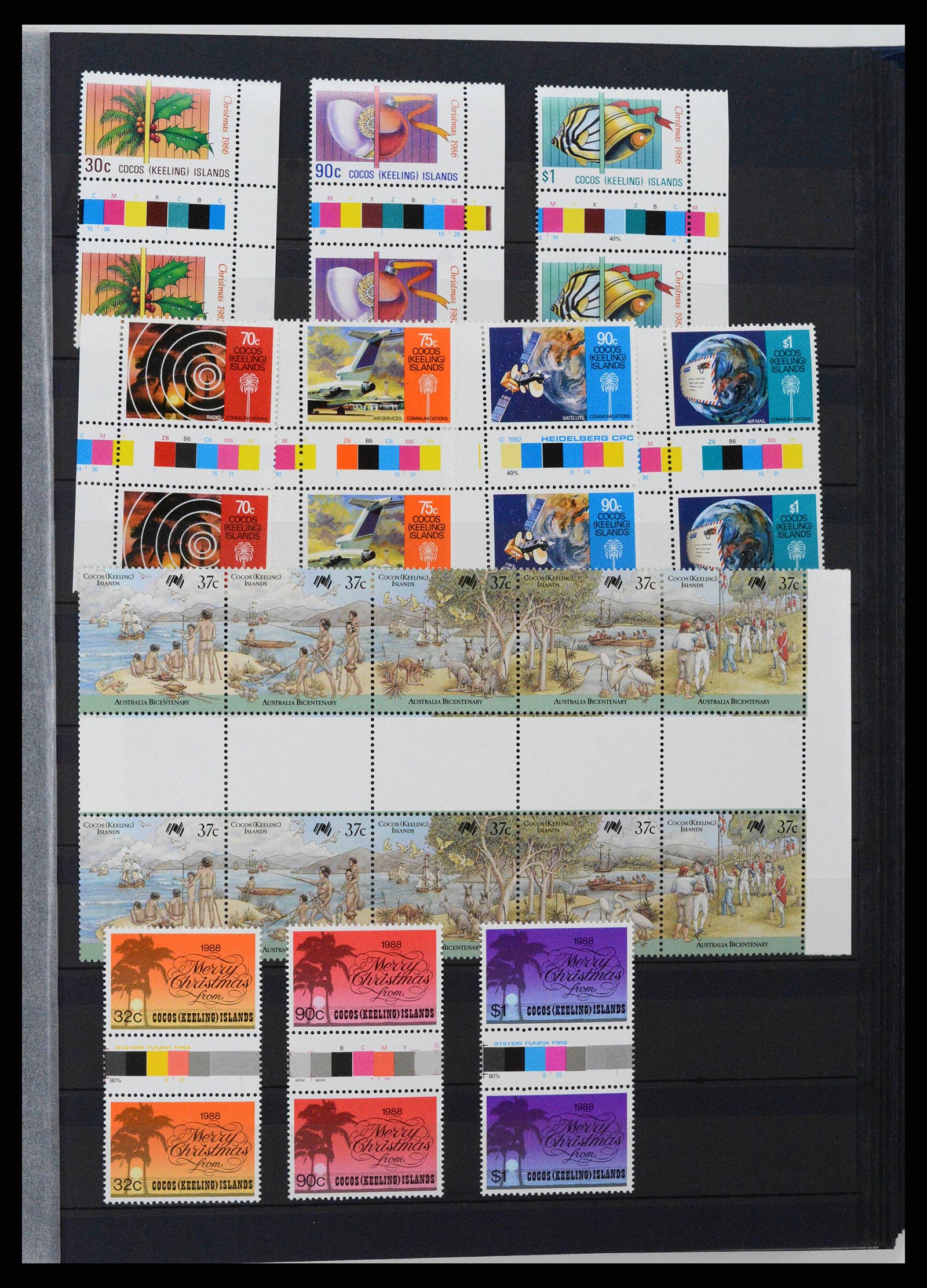 38746 0021 - Stamp collection 38746 British colonies 1980s-1990s.