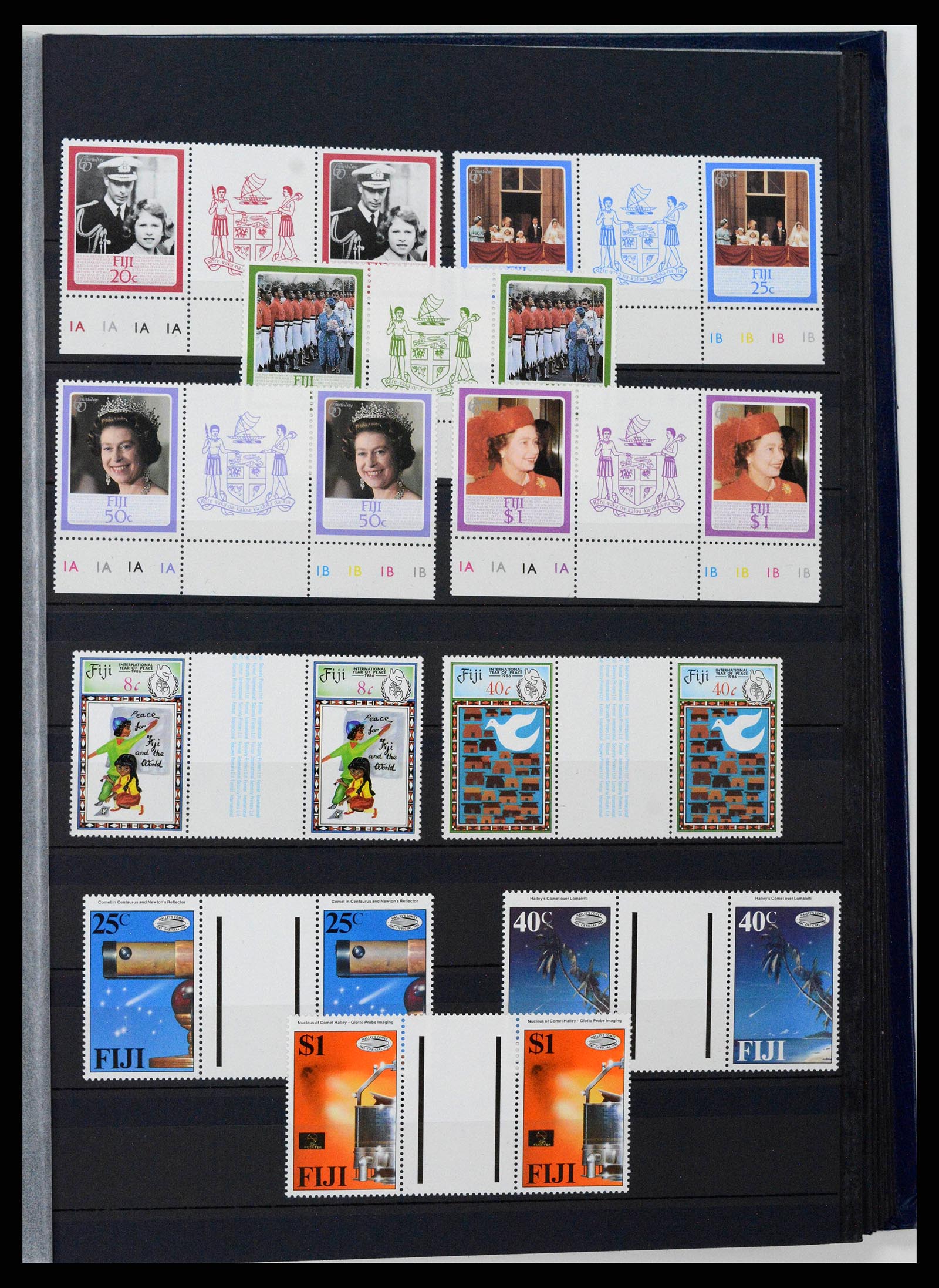 38746 0039 - Stamp collection 38746 British colonies 1980s-1990s.