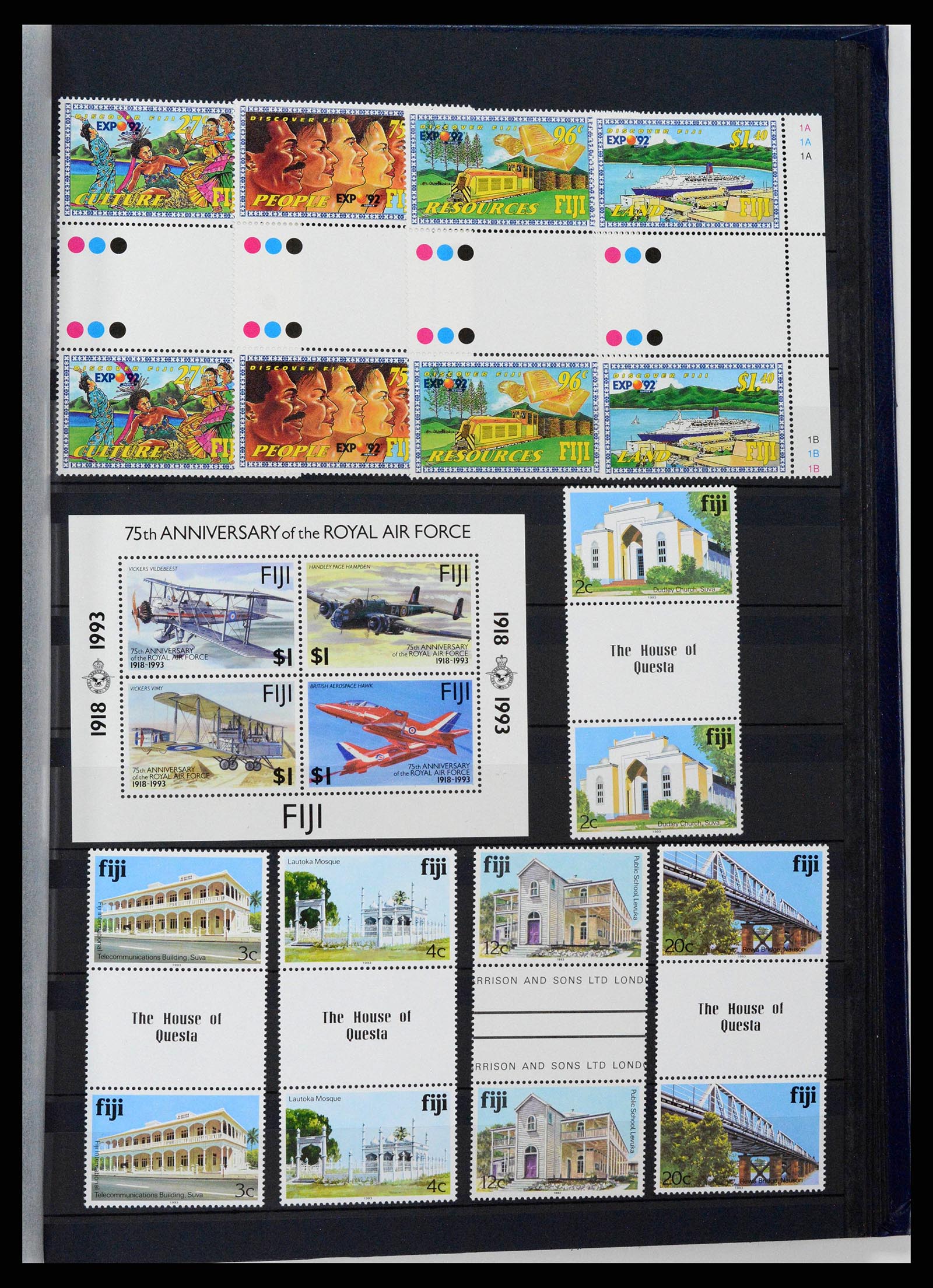 38746 0041 - Stamp collection 38746 British colonies 1980s-1990s.