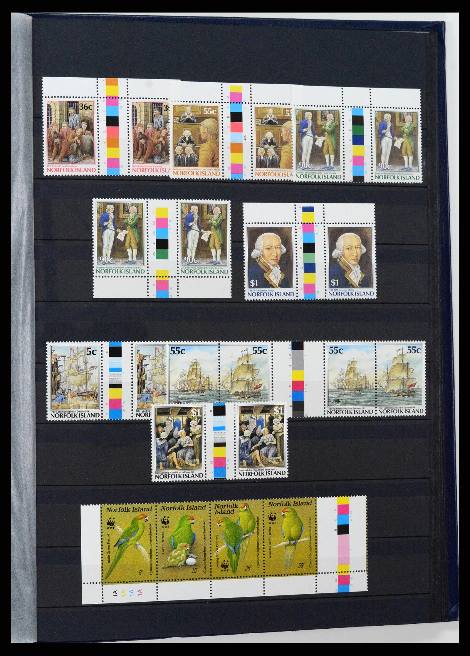 38746 0049 - Stamp collection 38746 British colonies 1980s-1990s.